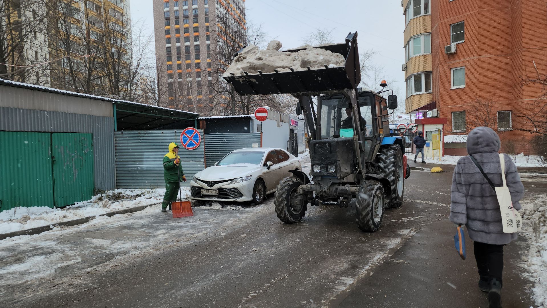 люберцы, уборка снега, управляющая компания, спецтехника, вертикалка,