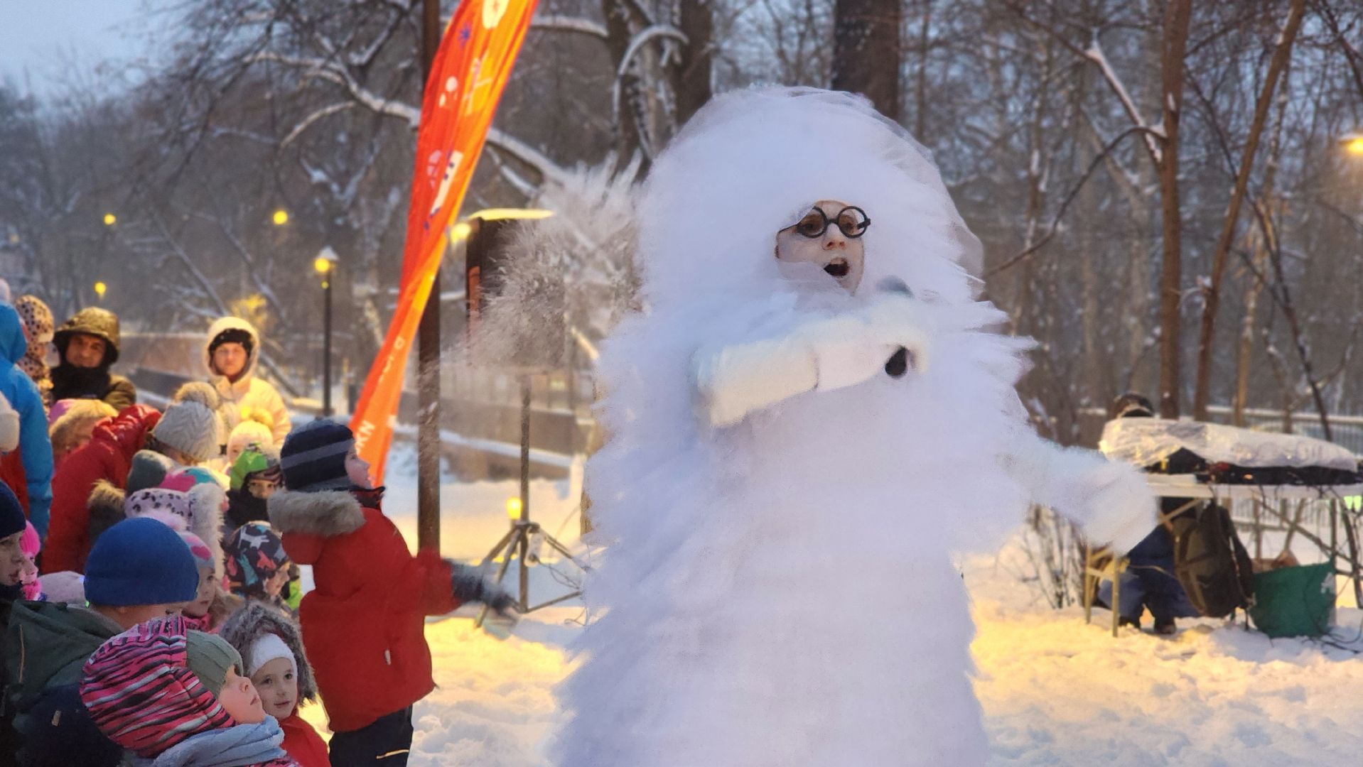 Зима в Подмосковье, парки Подмосковья, Лосино-Петровский,