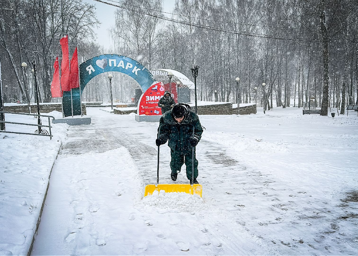 Клин, общество, ЖКХ, уборка снега, вертикалки,