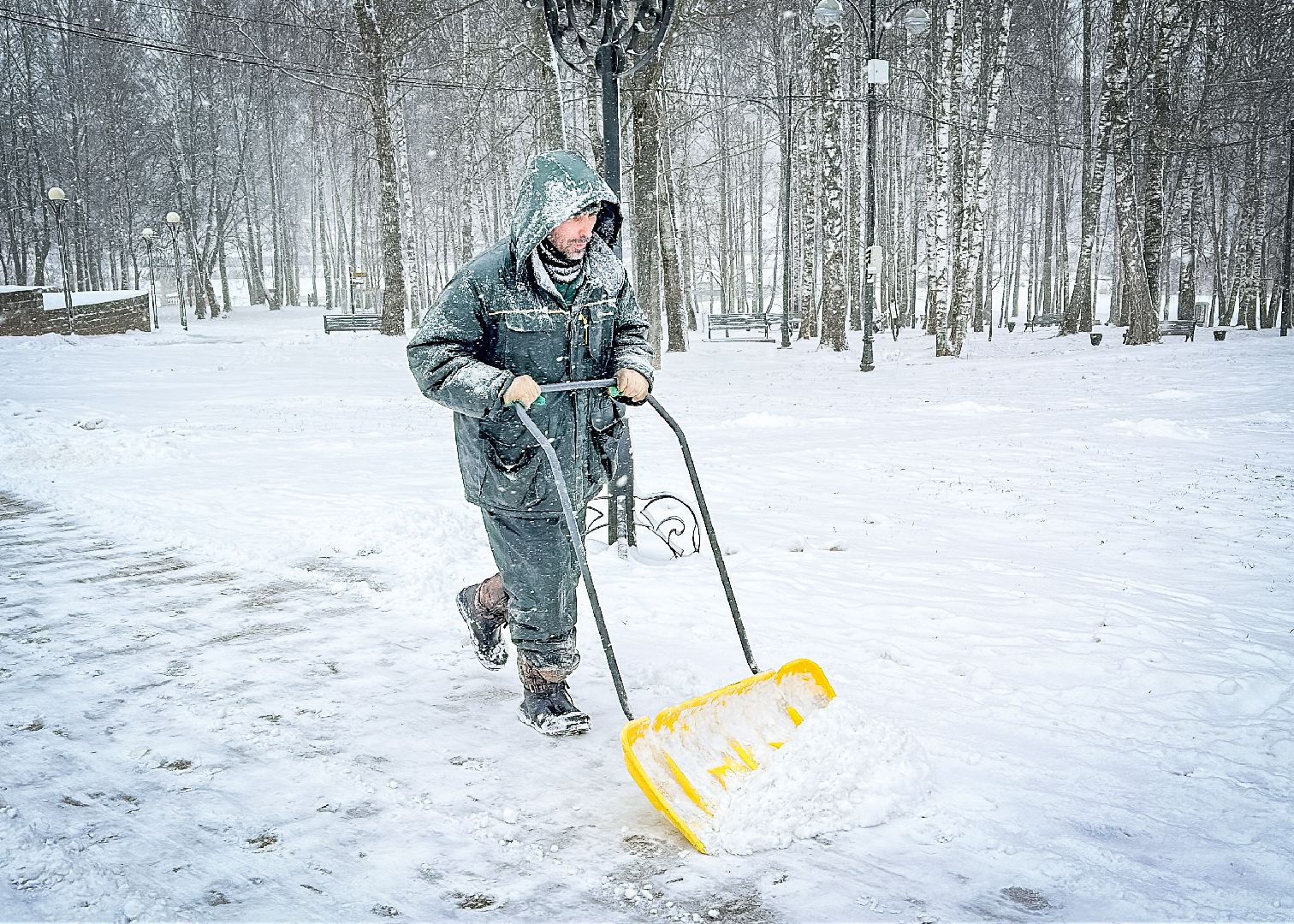Клин, общество, ЖКХ, уборка снега, вертикалки,