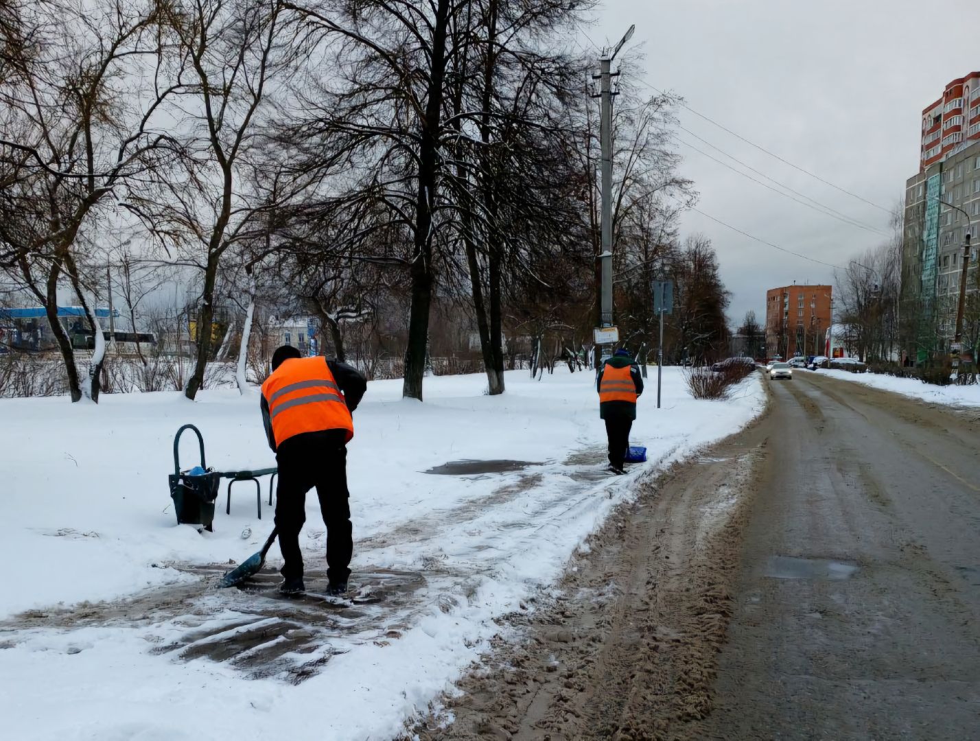 воскресенск, жкх, уборка снега, вертикалки,