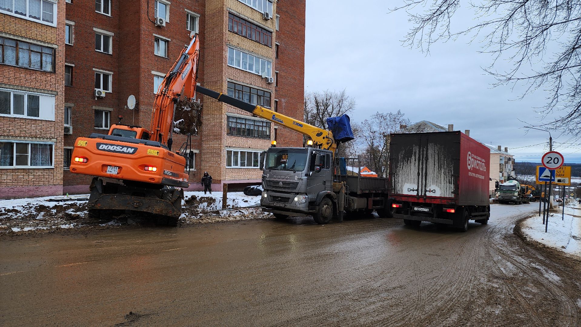 кашира, теплотрасса, модернизация сети теплоснабжения, строительство, вертикалки,