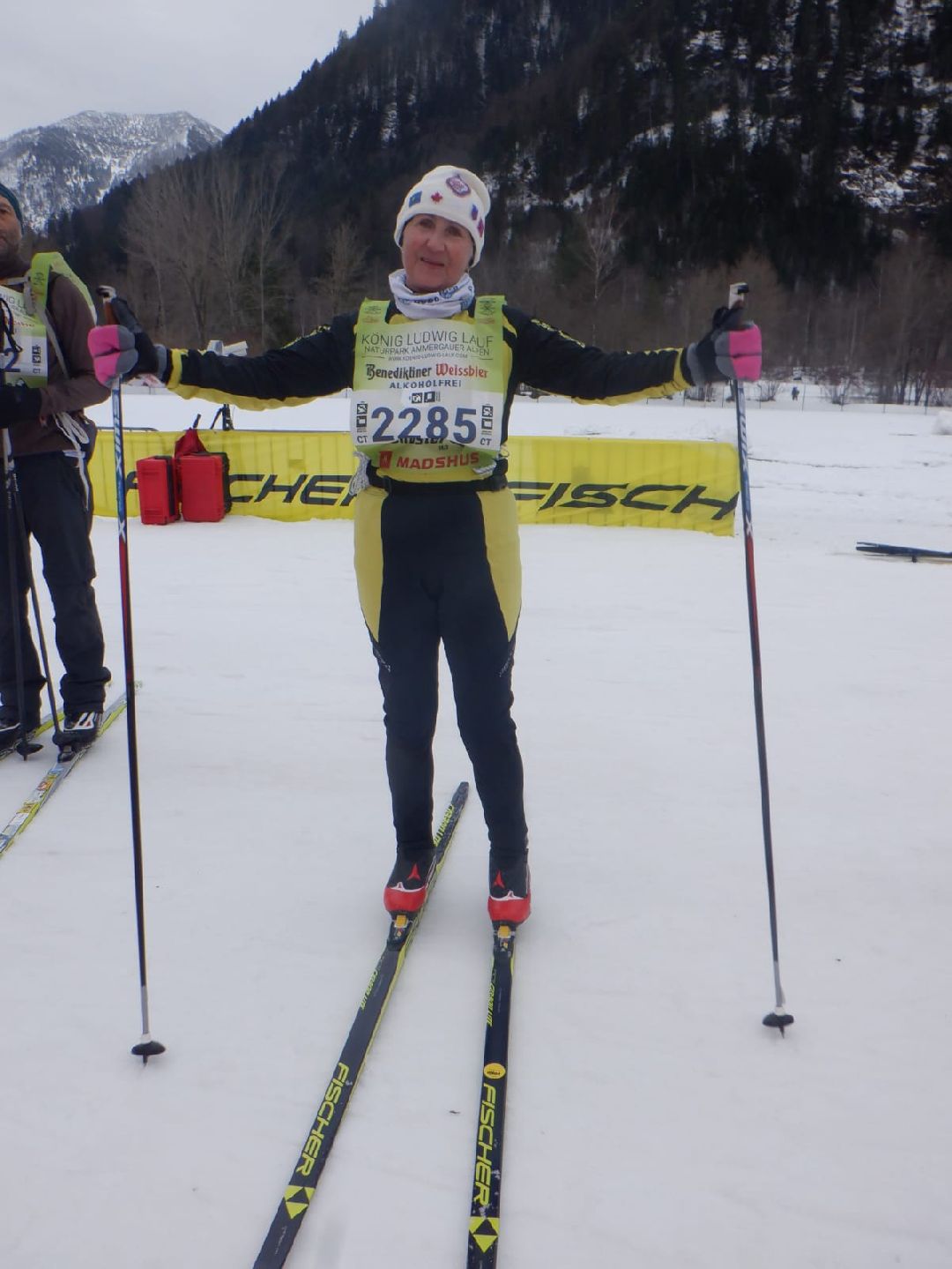 спорт, лыжный марафон, Европа, пенсионеры, бег