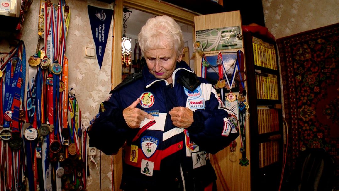 спорт, лыжный марафон, Европа, пенсионеры, бег