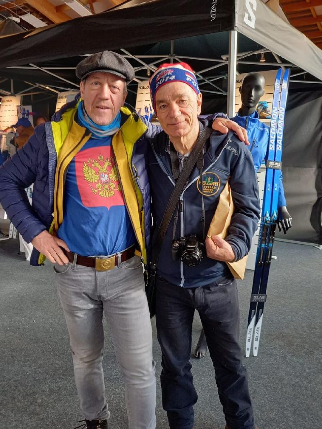 спорт, лыжный марафон, Европа, пенсионеры, бег