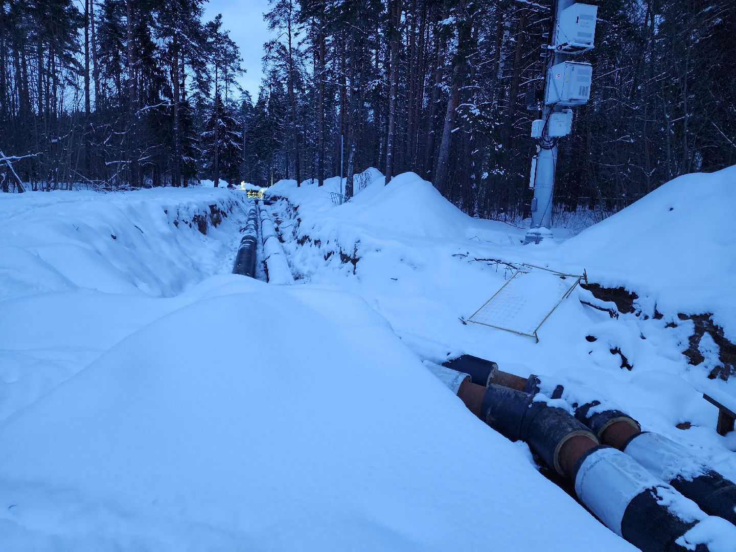 Черноголовка, отопительный сезон 2024-2025, ремонт тепловых сетей,