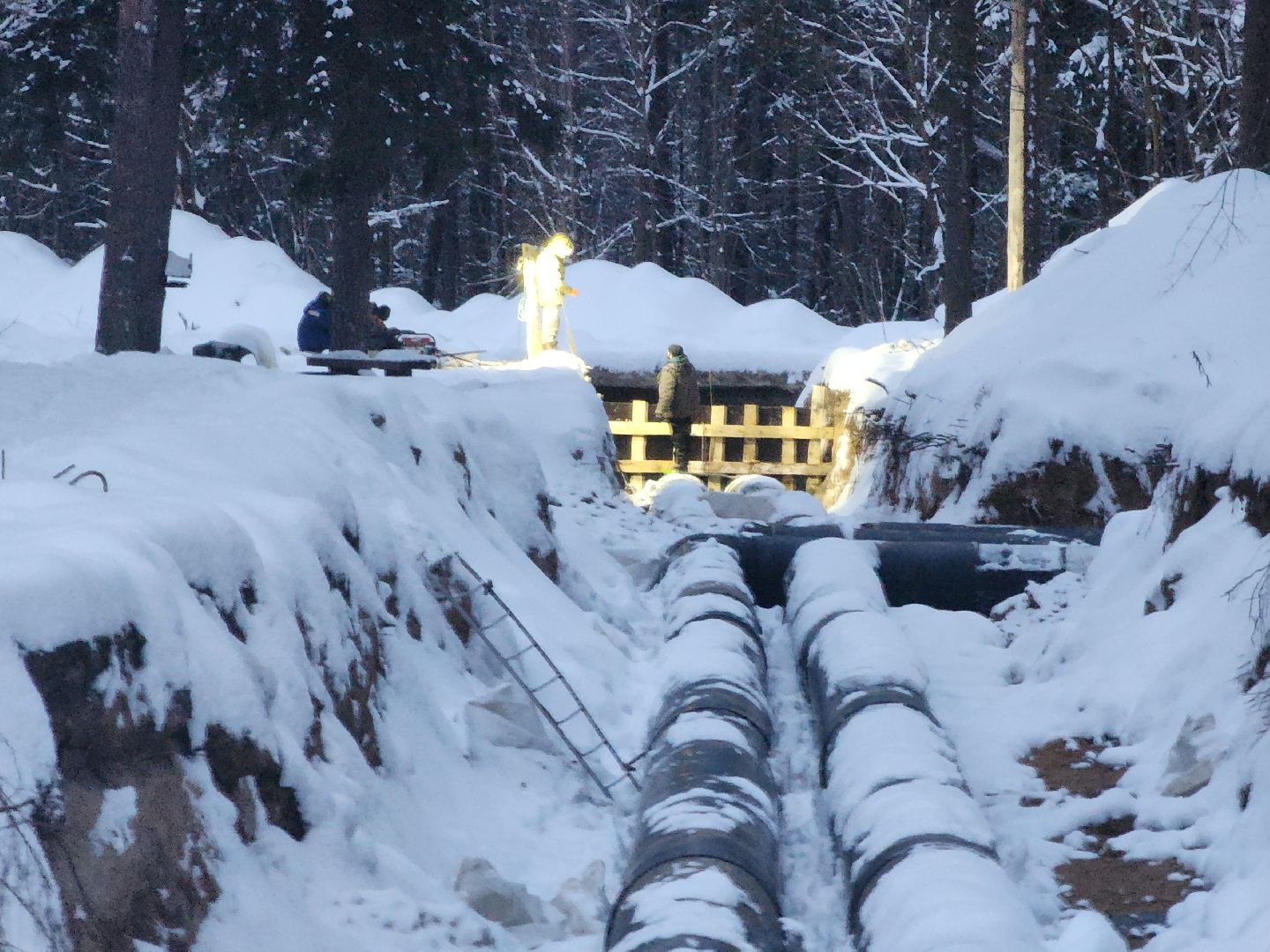 Черноголовка, отопительный сезон 2024-2025, ремонт тепловых сетей,
