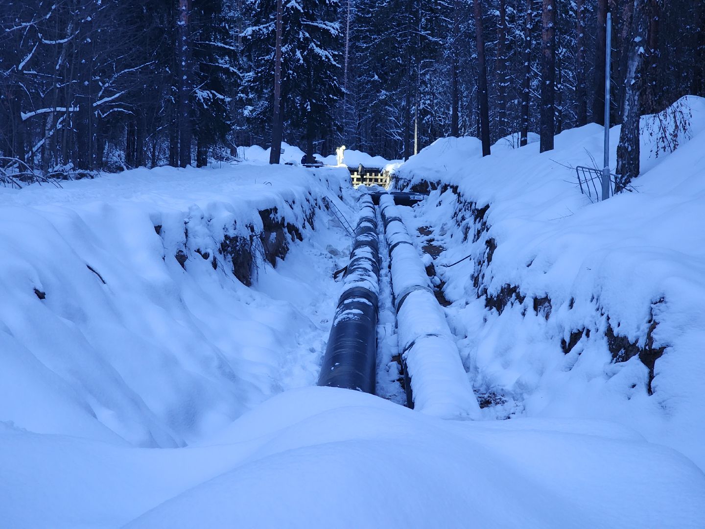 Черноголовка, отопительный сезон 2024-2025, ремонт тепловых сетей,