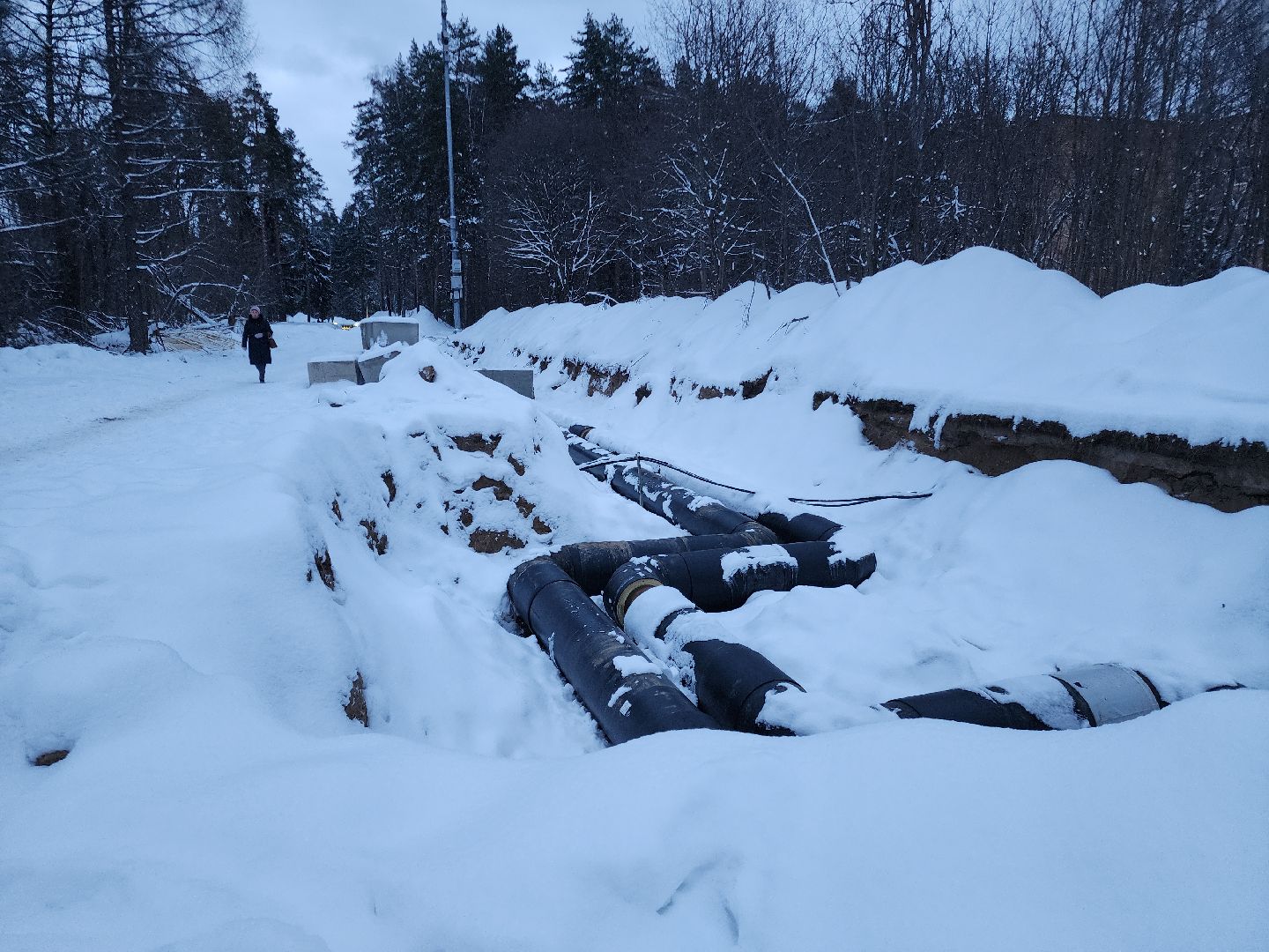 Черноголовка, отопительный сезон 2024-2025, ремонт тепловых сетей,