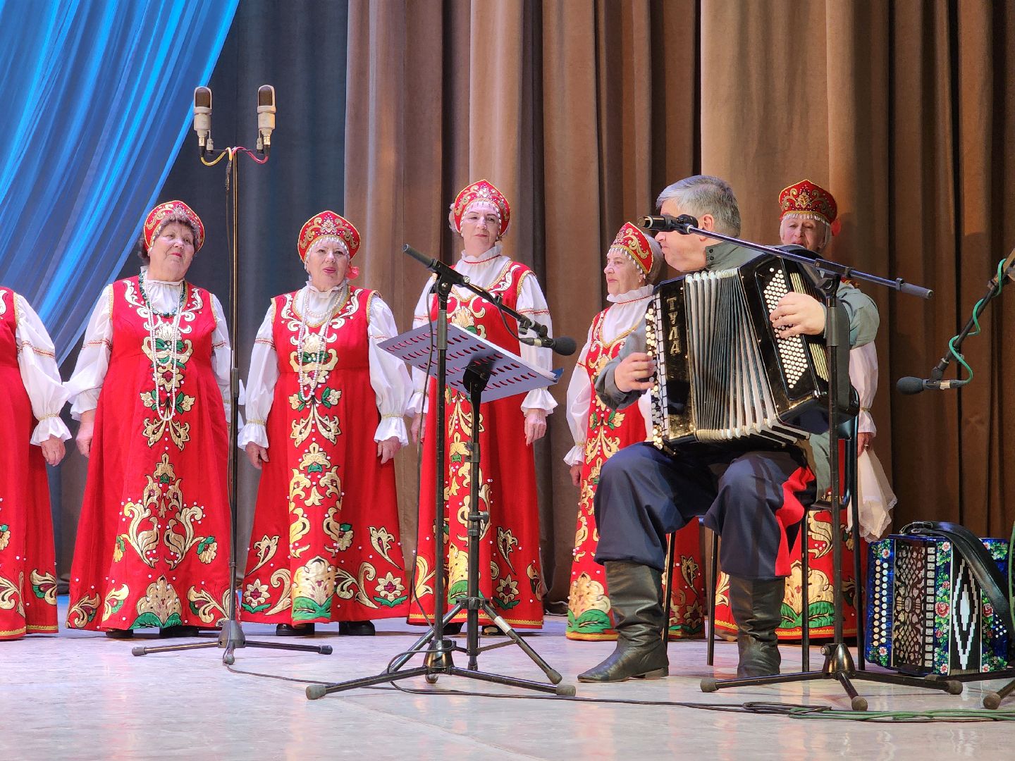 подольск, концерт, русская песня, дворец культуры, хор,