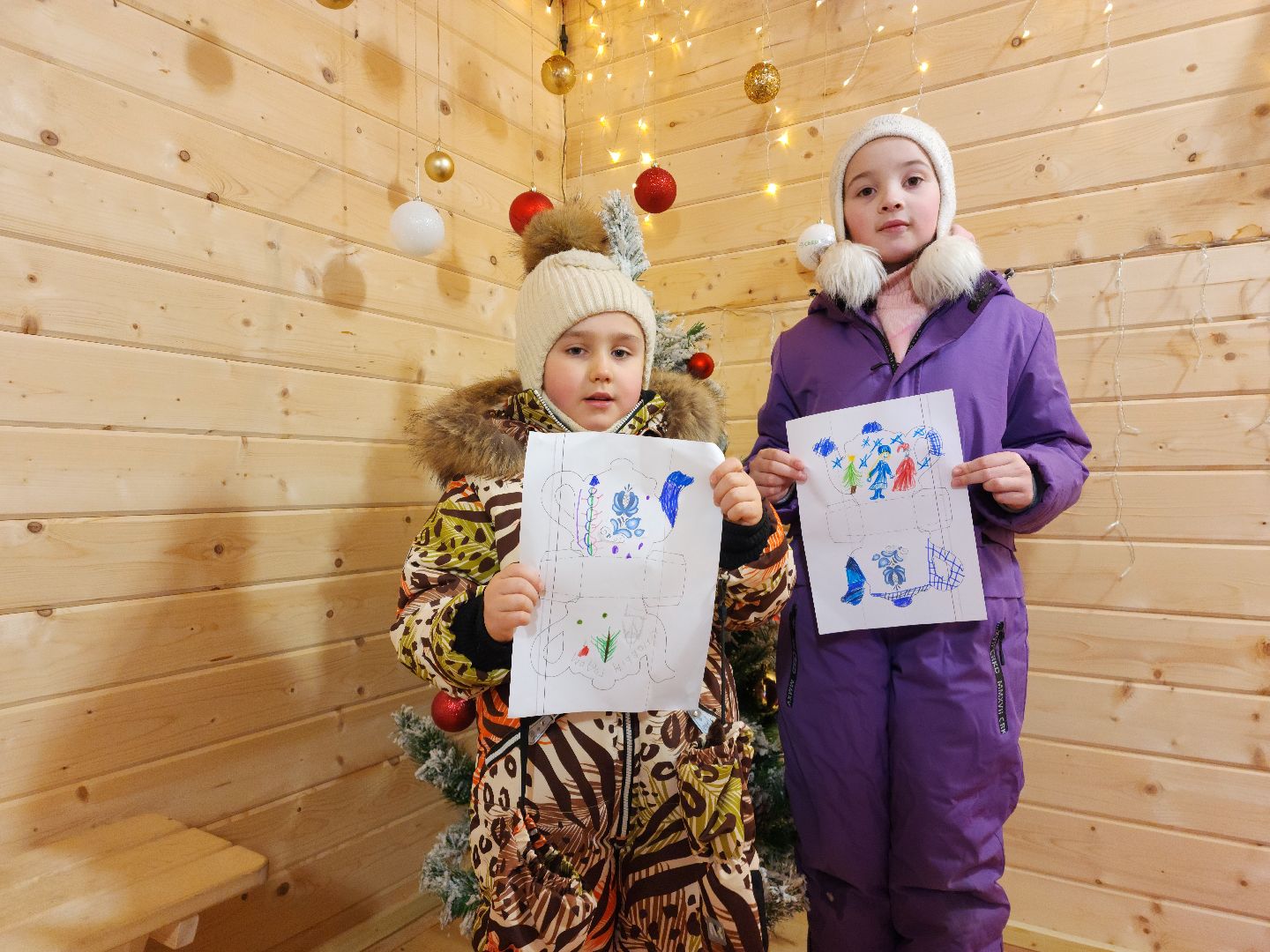 Дети, мастер класс, новый год, вертикалки,