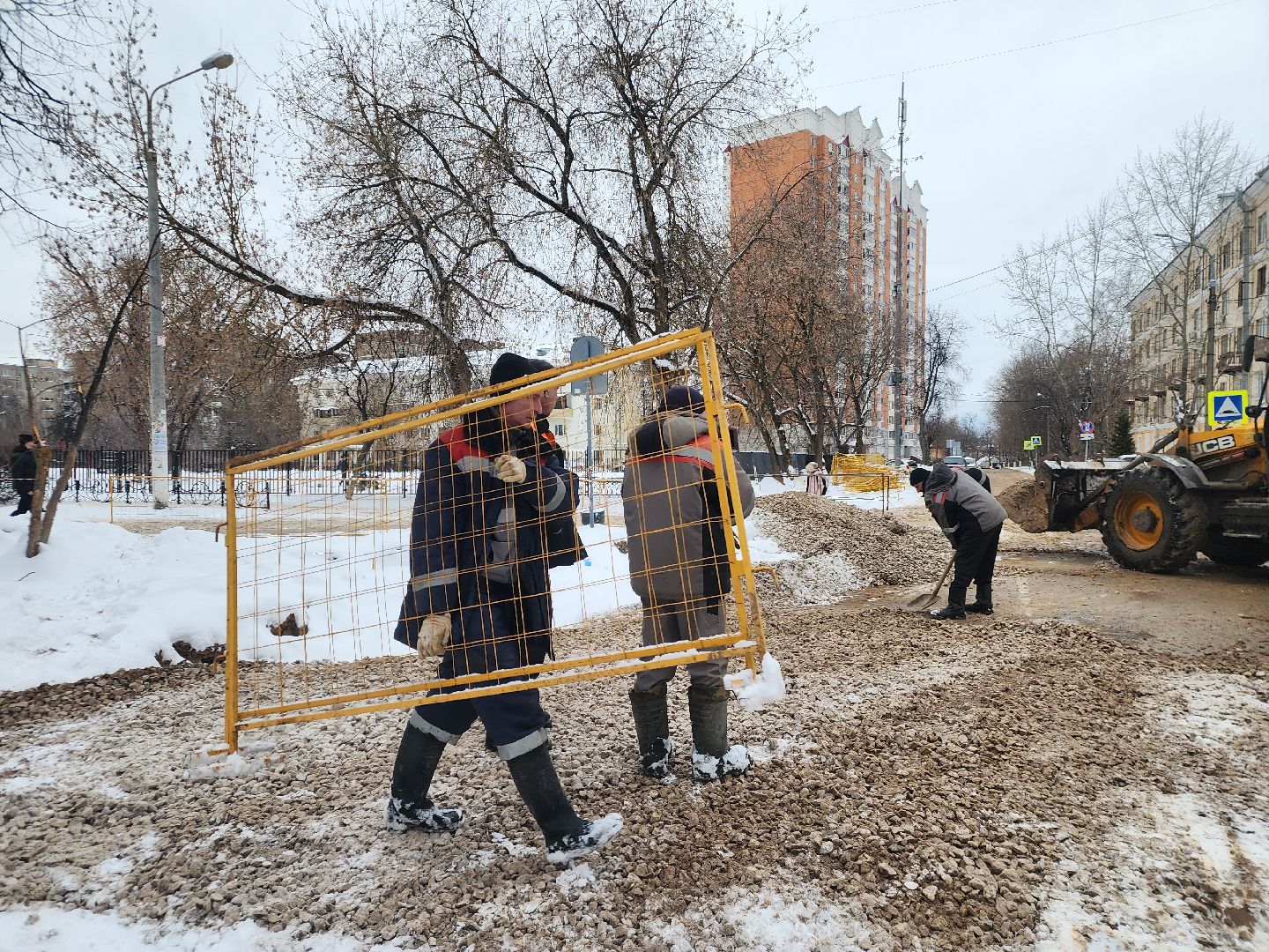 подольск, теплосети, благоустройсво, дорога,