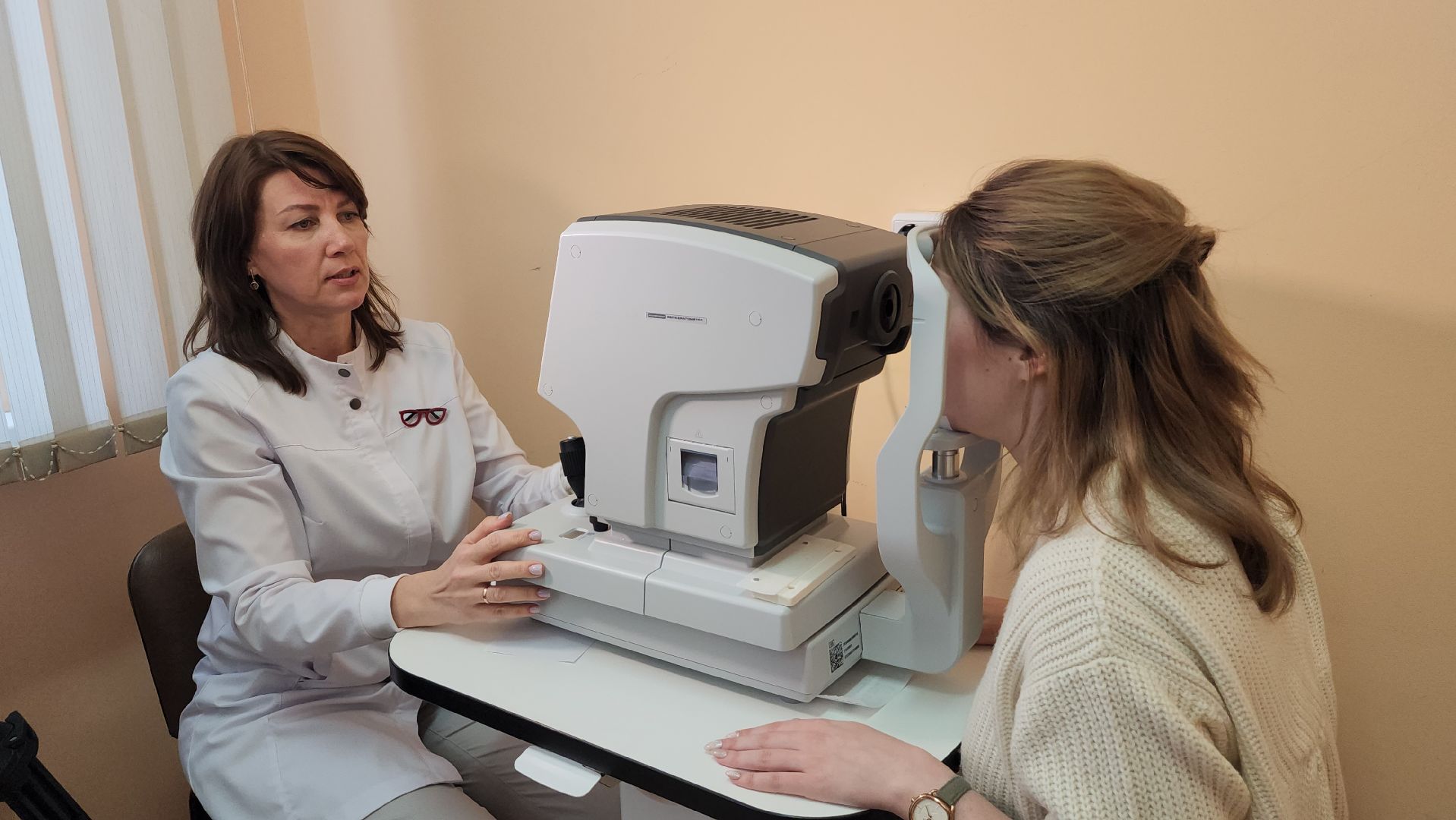 серпухов, медицина, офтальмологическое обследование, авторефрактометр, улица физкультурная, поликлиника, вертикалки,