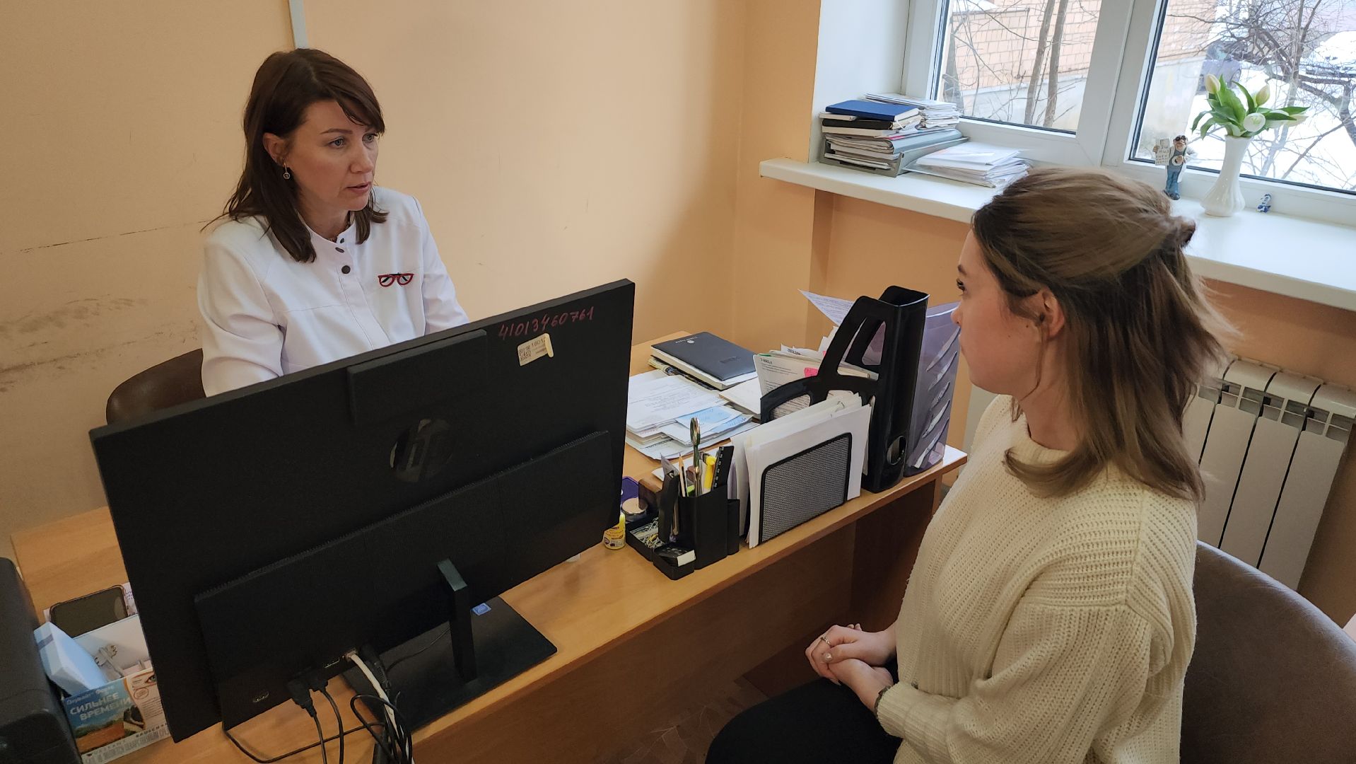 серпухов, медицина, офтальмологическое обследование, авторефрактометр, улица физкультурная, поликлиника, вертикалки,