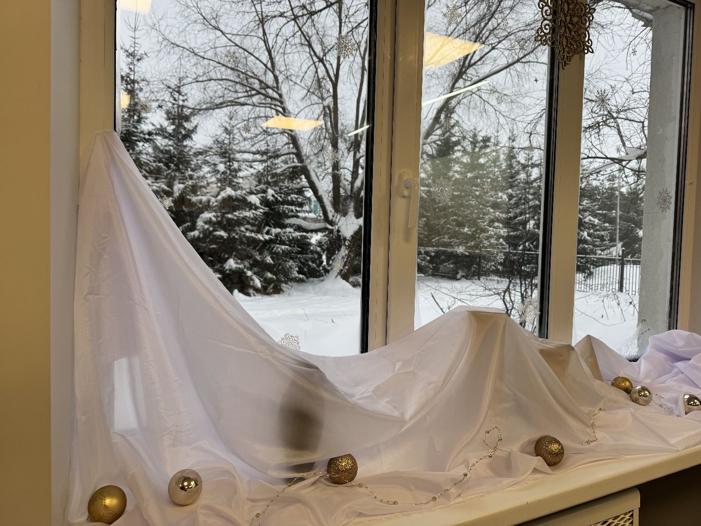 шаховская, украшение города к новому году, колледж, вертикалки,