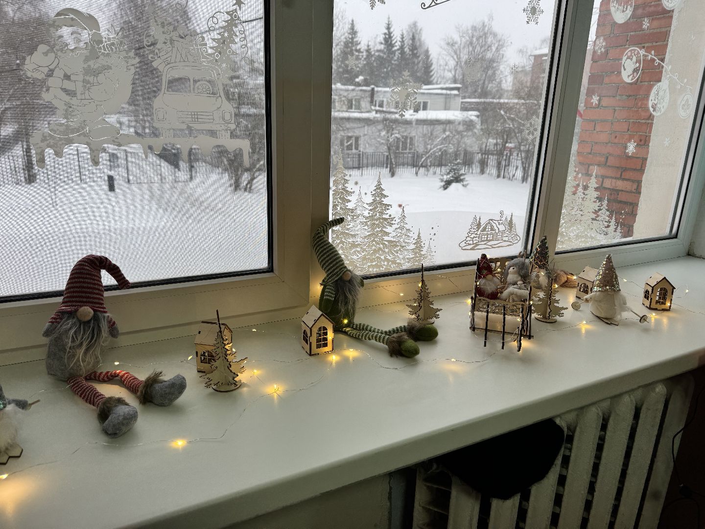 шаховская, украшение города к новому году, колледж, вертикалки,