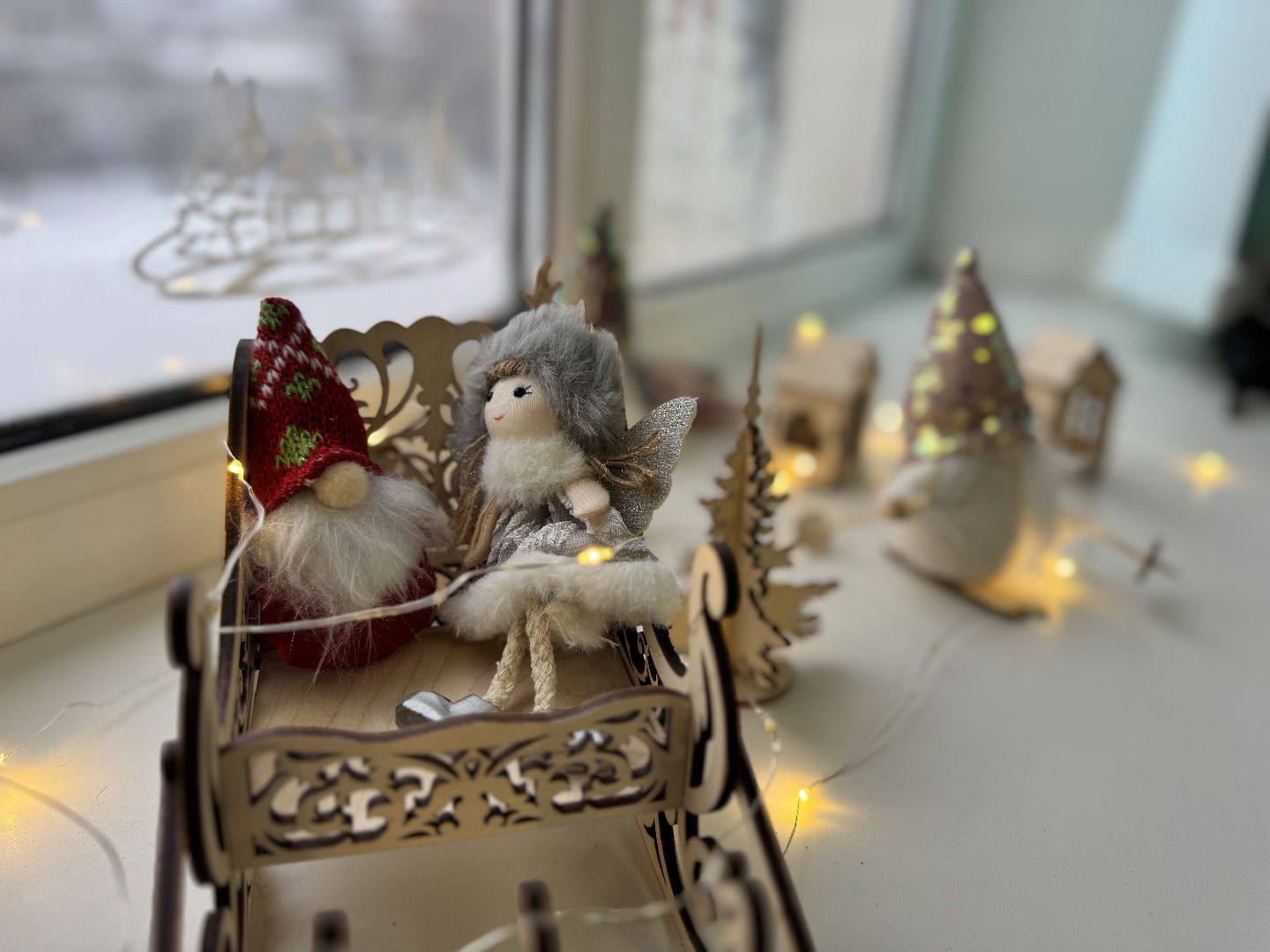 шаховская, украшение города к новому году, колледж, вертикалки,