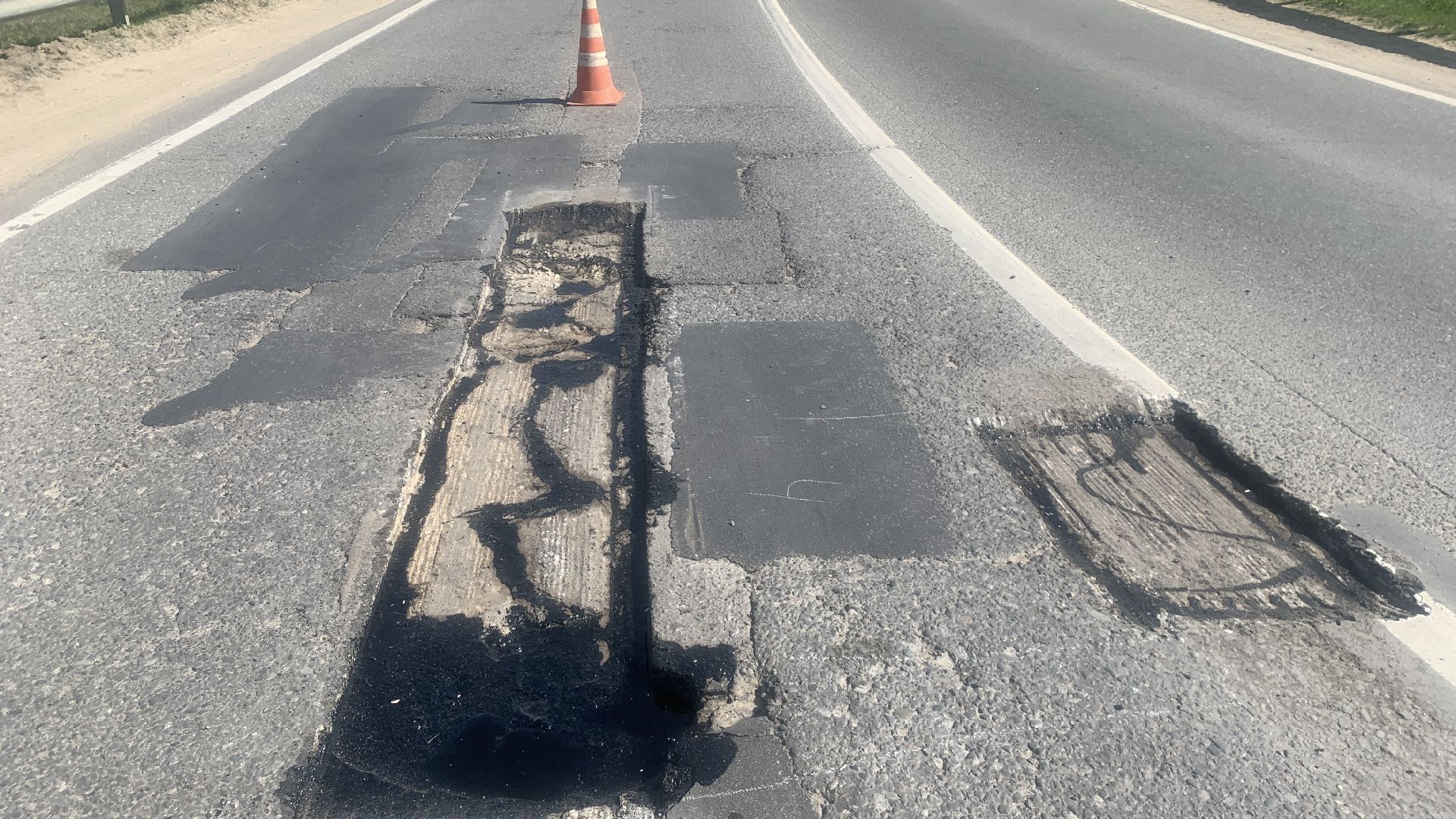 Ступино, ямочный ремонт, ремонт дорог, дороги, транспорт