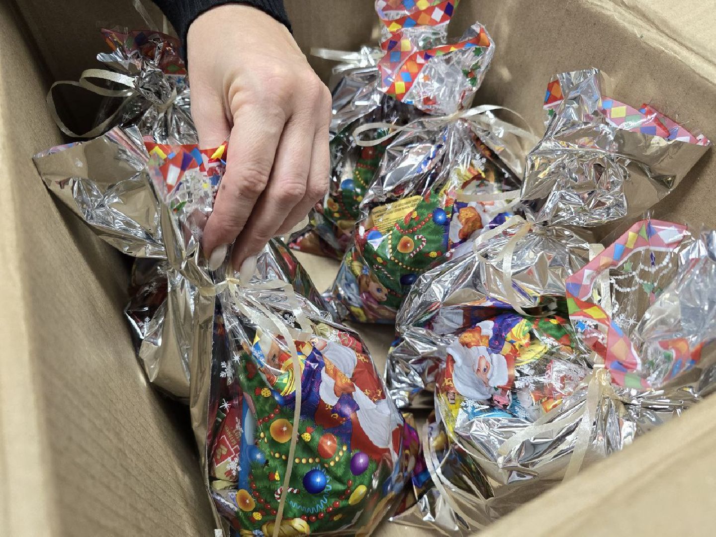 можайск, можайский городской округ, подмосковье, спецоперация, гумпомощь, дети Курска, новый год, благотворительная акция, комитет воинов отечества,