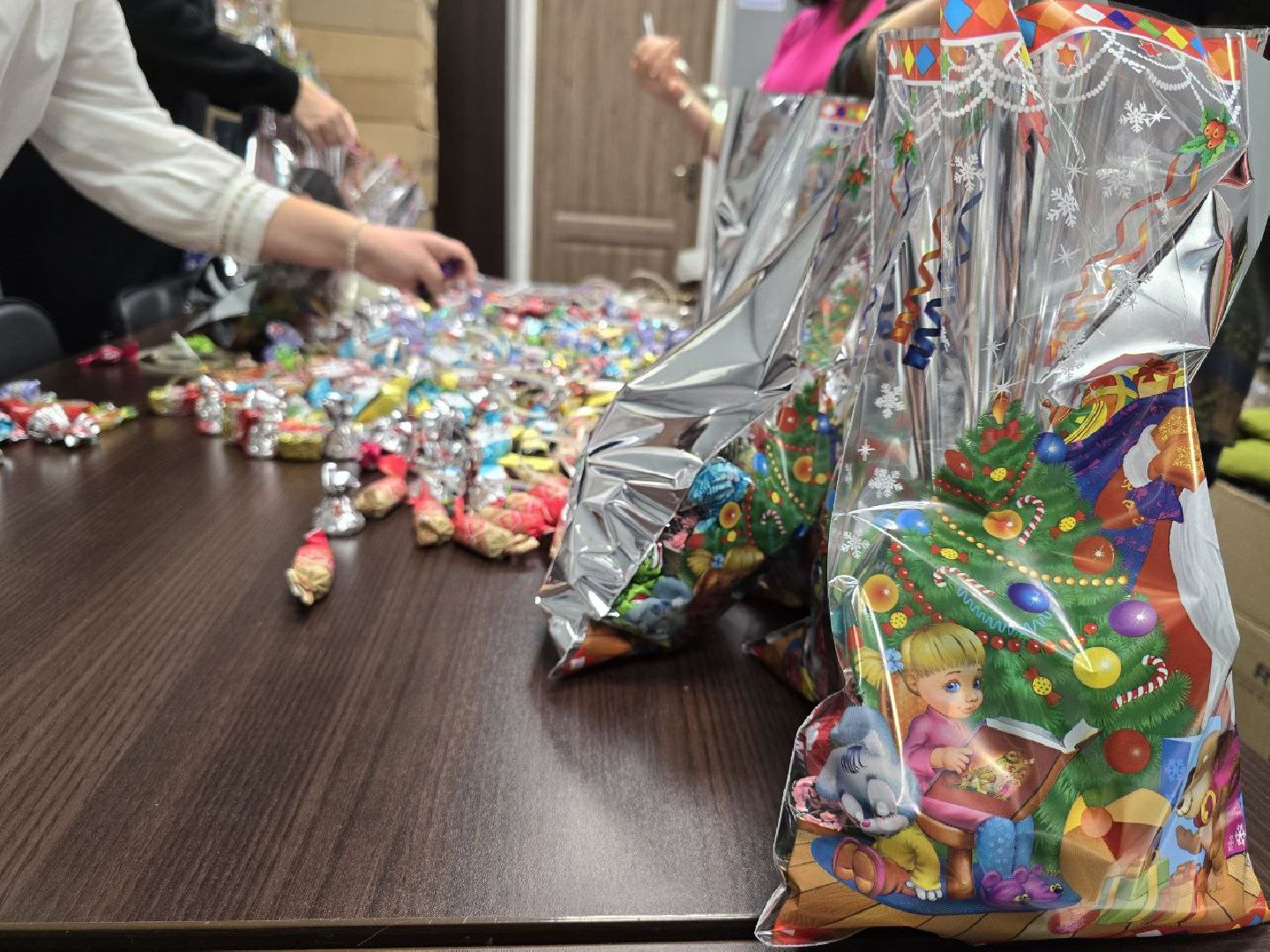 можайск, можайский городской округ, подмосковье, спецоперация, гумпомощь, дети Курска, новый год, благотворительная акция, комитет воинов отечества,