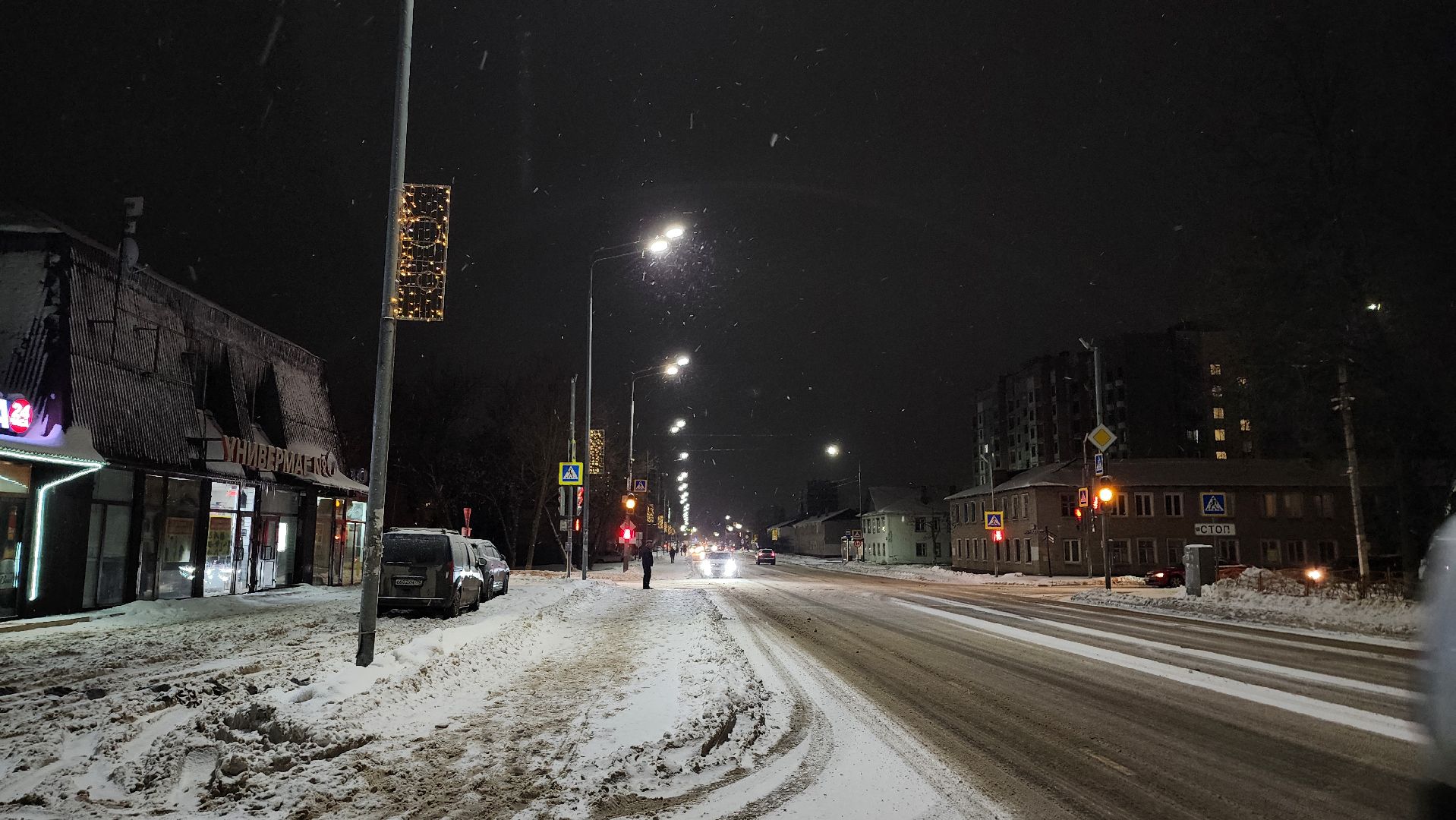 украшение города, Новый год, новогодняя иллюминация, Старая Купавна, Богородский городской округ, вертикалки