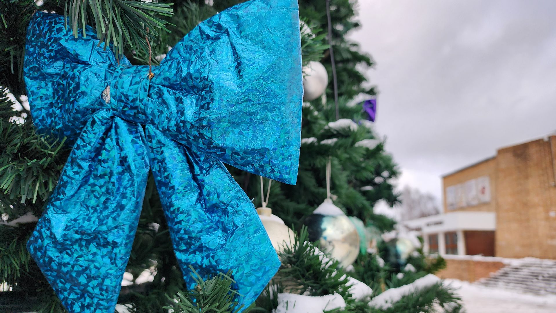 украшение города, Новый год, новогодняя иллюминация, Старая Купавна, Богородский городской округ, вертикалки