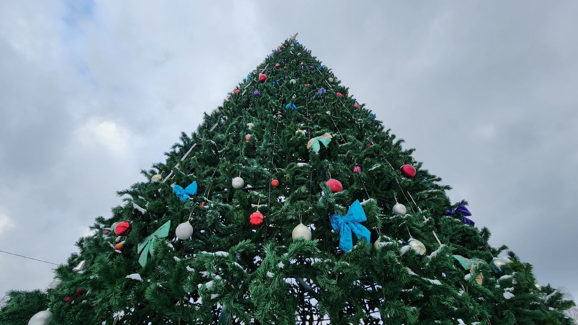 украшение города, Новый год, новогодняя иллюминация, Старая Купавна, Богородский городской округ, вертикалки