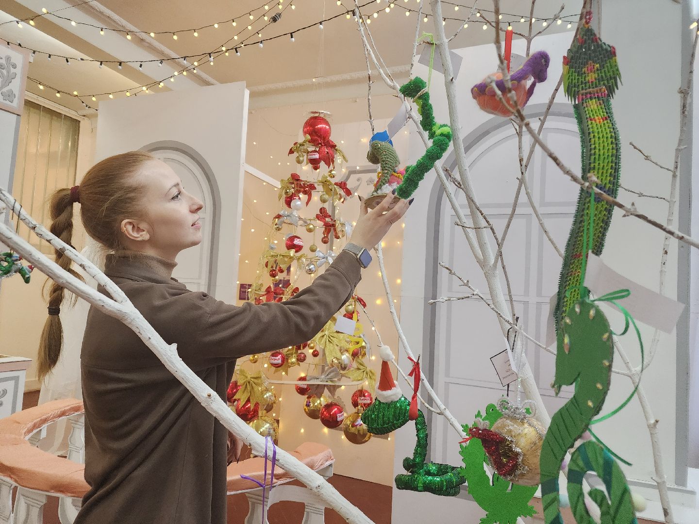 вертикалки, конкурс елочных игрушек, ликино-дулево, орехово-зуевский округ,