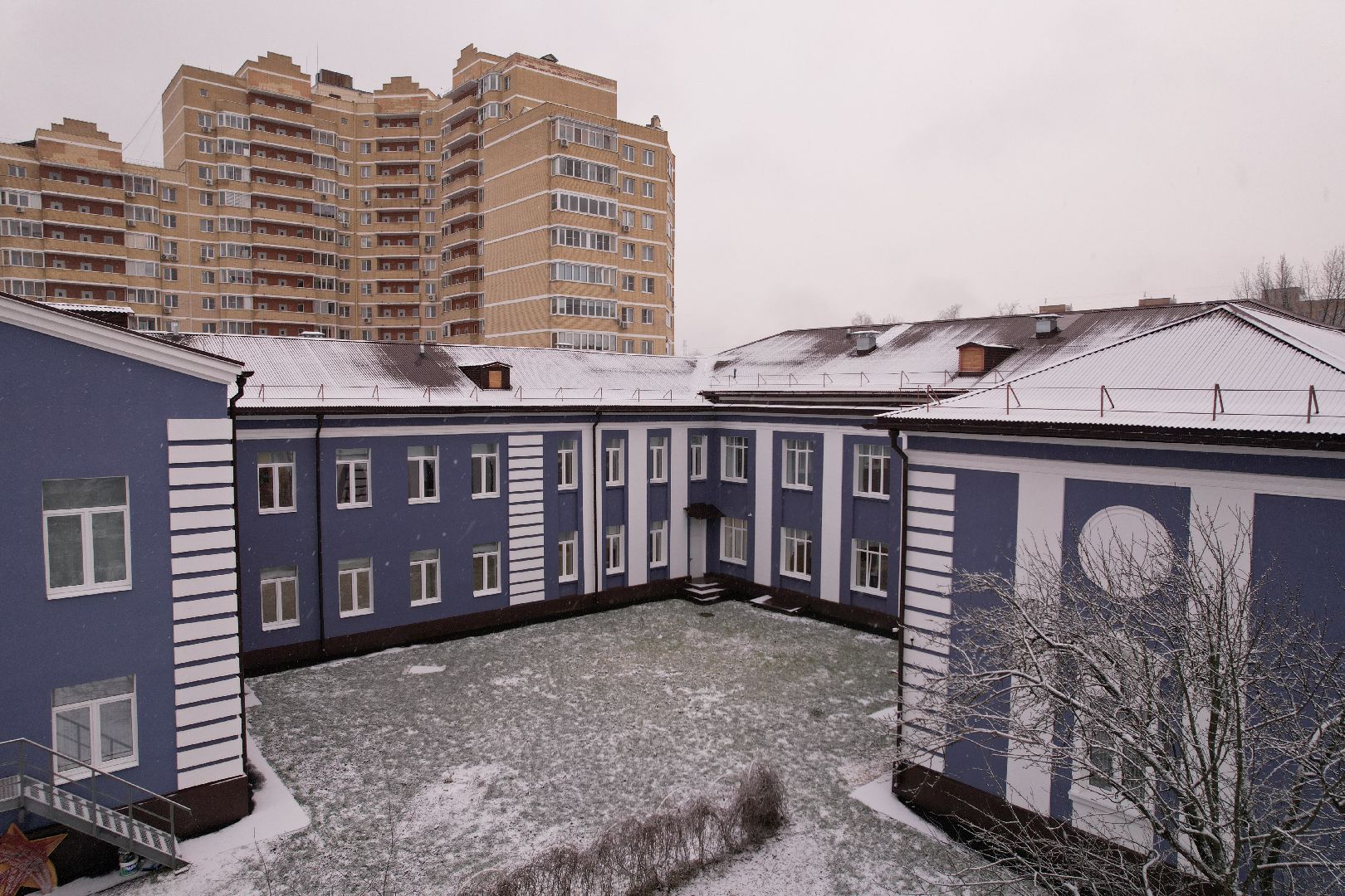 видео с коптера, ступино, образование, школа, ремонт,