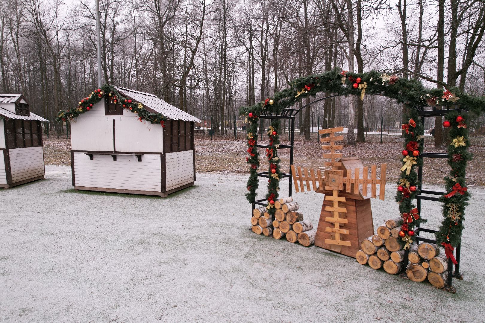 видео с коптера, благоустройство, каток, ступино,