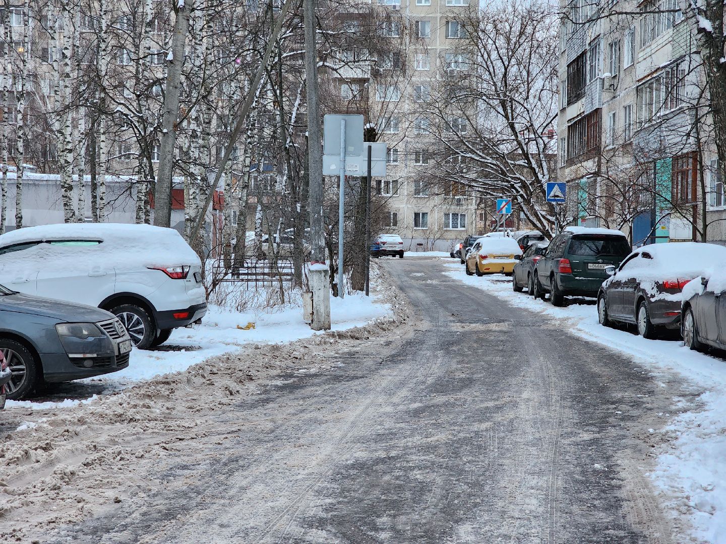 раменское, дороги, новая схема дорожного движения на улице Гурьева во дворах, вертикалки,