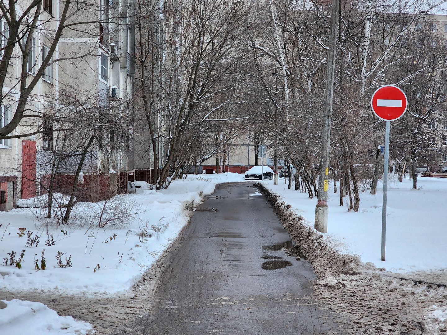 раменское, дороги, новая схема дорожного движения на улице Гурьева во дворах, вертикалки,