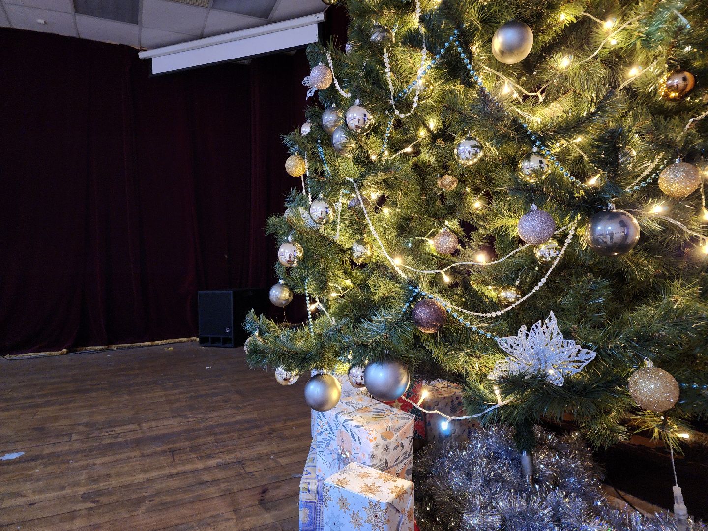 новый год, украшения, центр культуры и отдыха, зима в подмосковье, вертикалки,