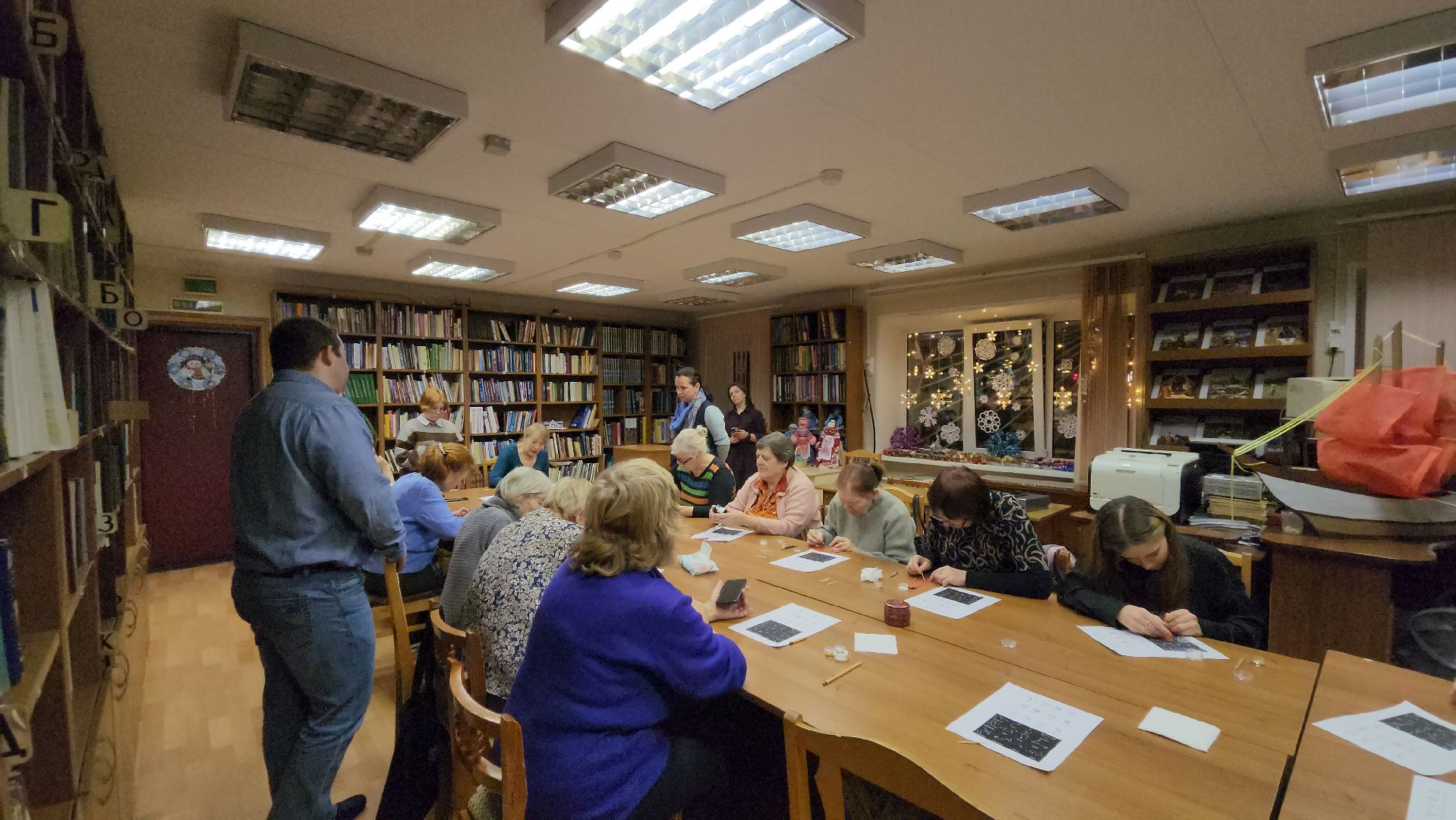 Скань, Мастер-класс, федоскинская роспись, Лобня,