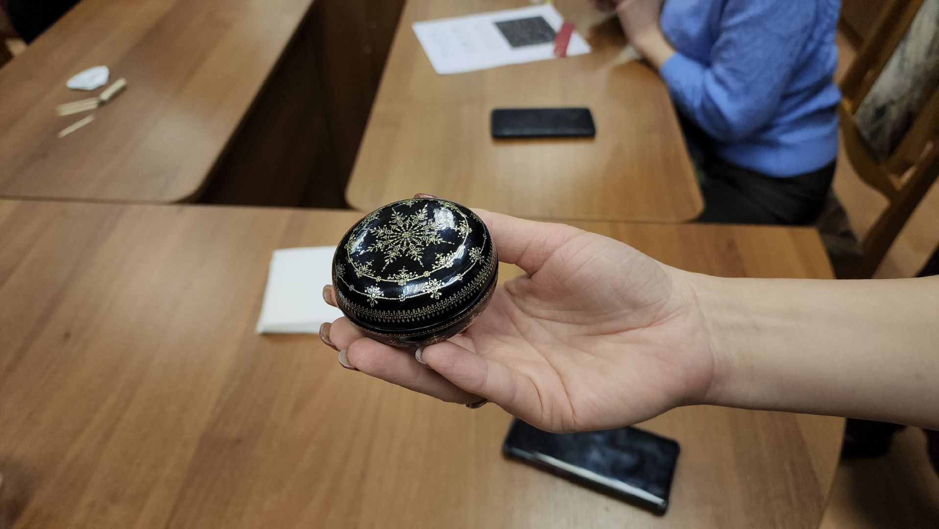 Скань, Мастер-класс, федоскинская роспись, Лобня,