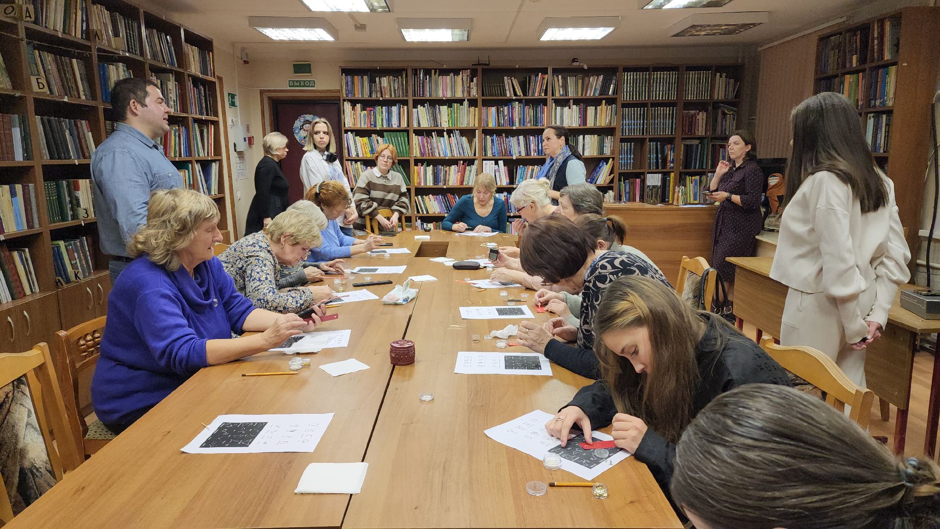 Скань, Мастер-класс, федоскинская роспись, Лобня,