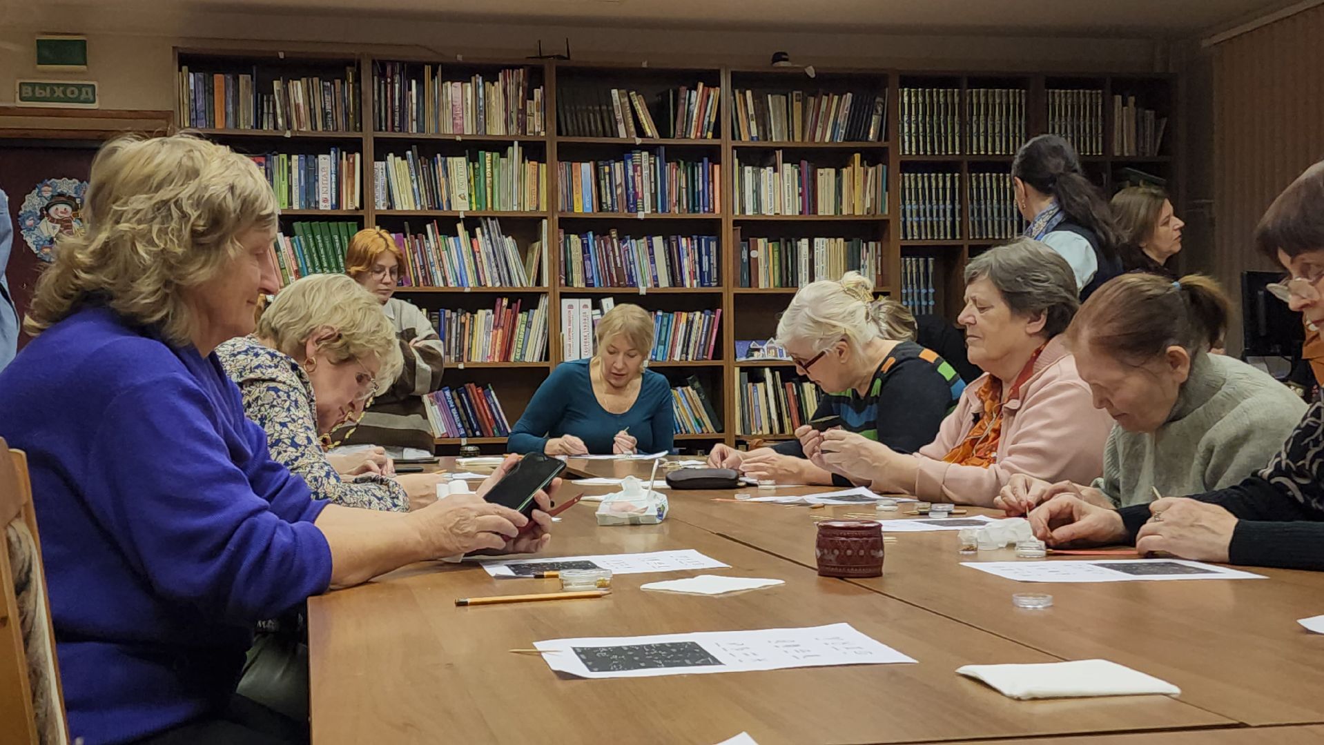 Скань, Мастер-класс, федоскинская роспись, Лобня,