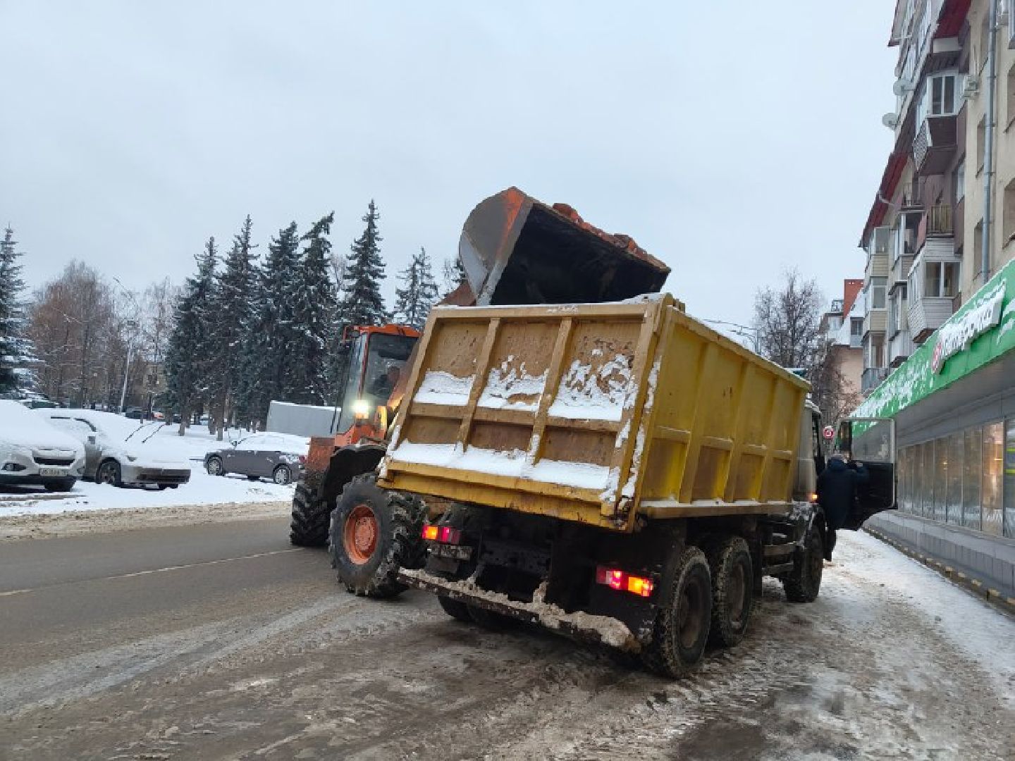 лыткарино, жкх, уборка, снег, вертикалка,