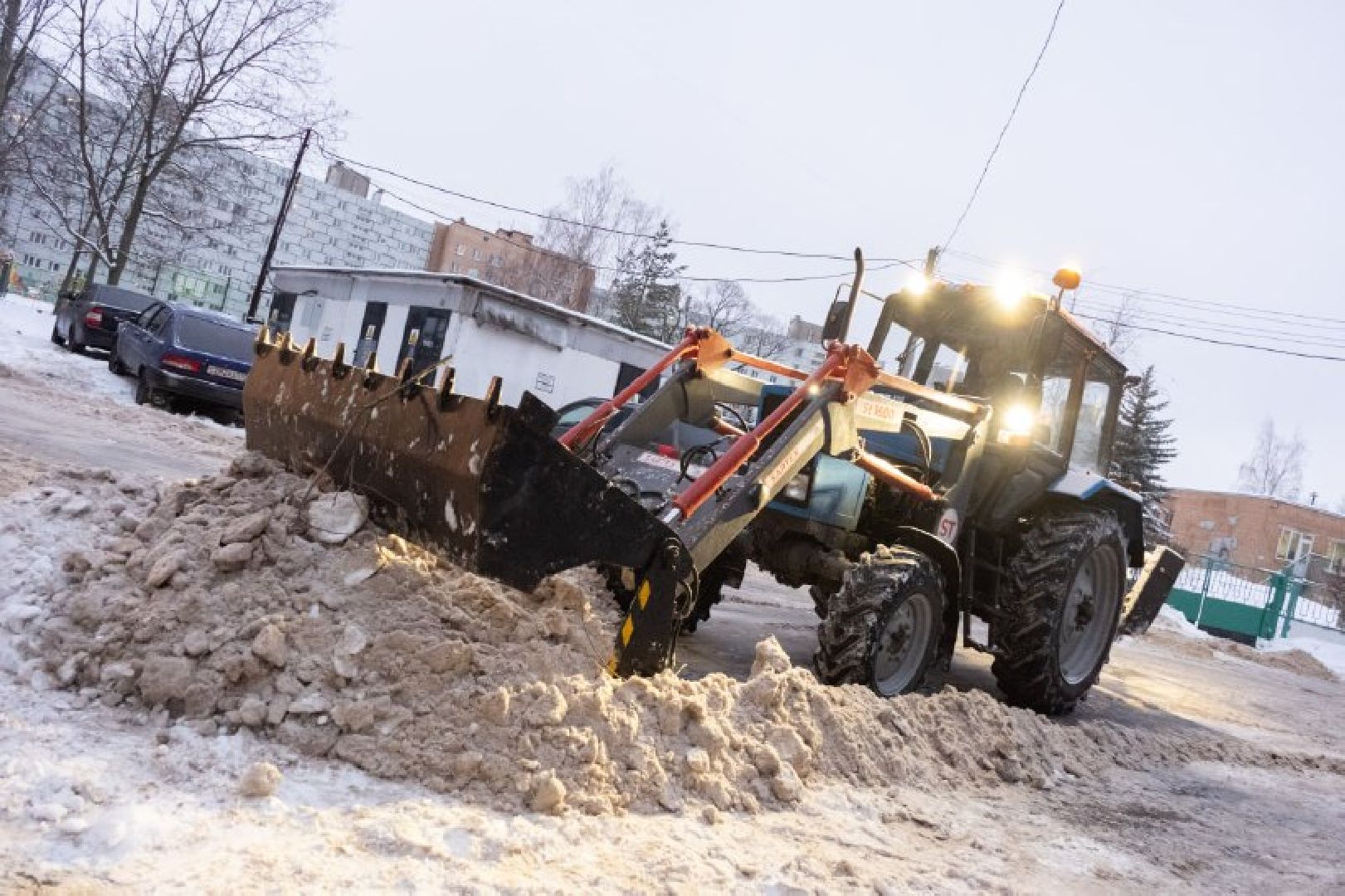 лыткарино, жкх, уборка, снег, вертикалка,