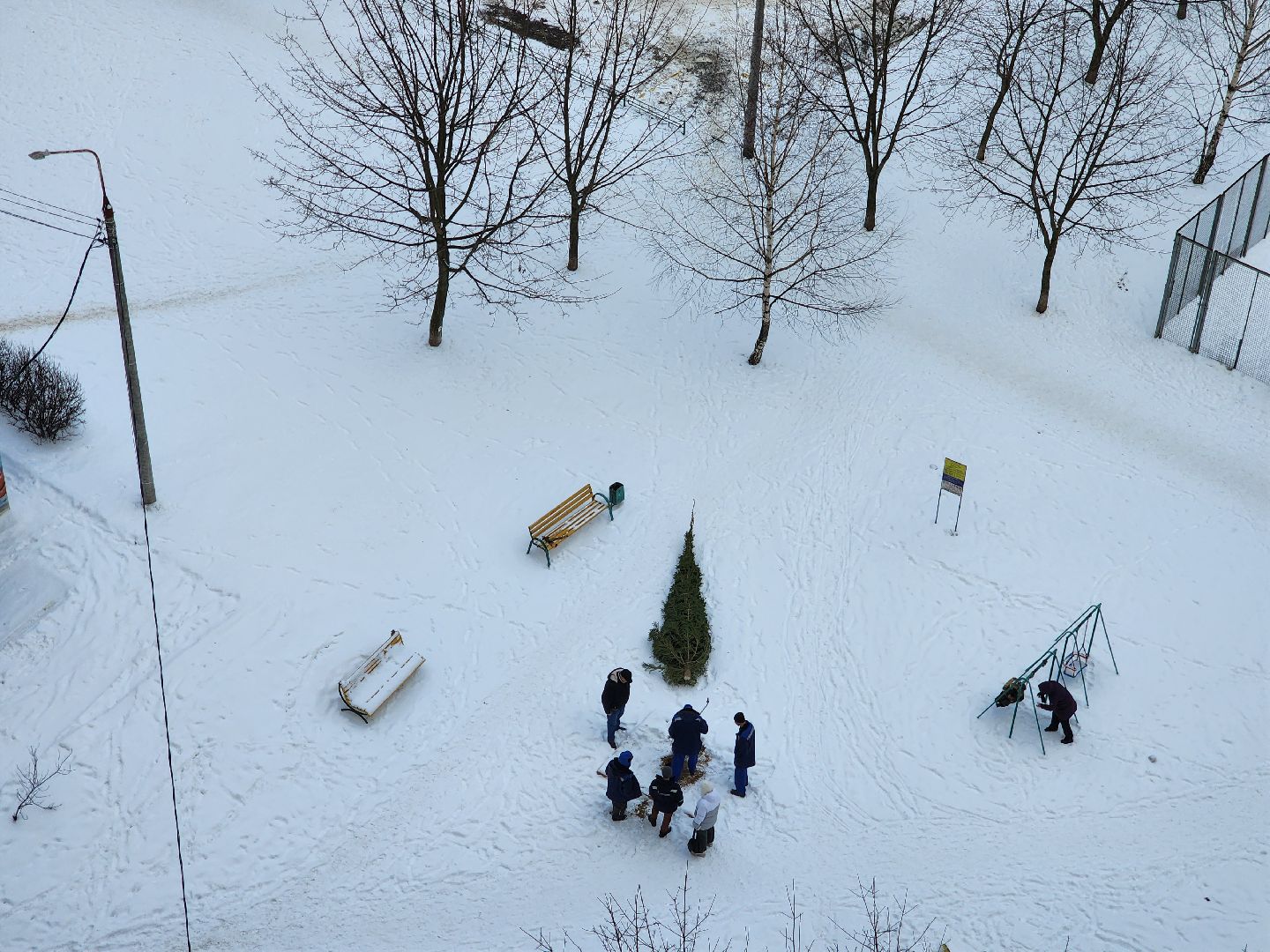 подольск, ёлка, праздник, новый год, вертикалки,