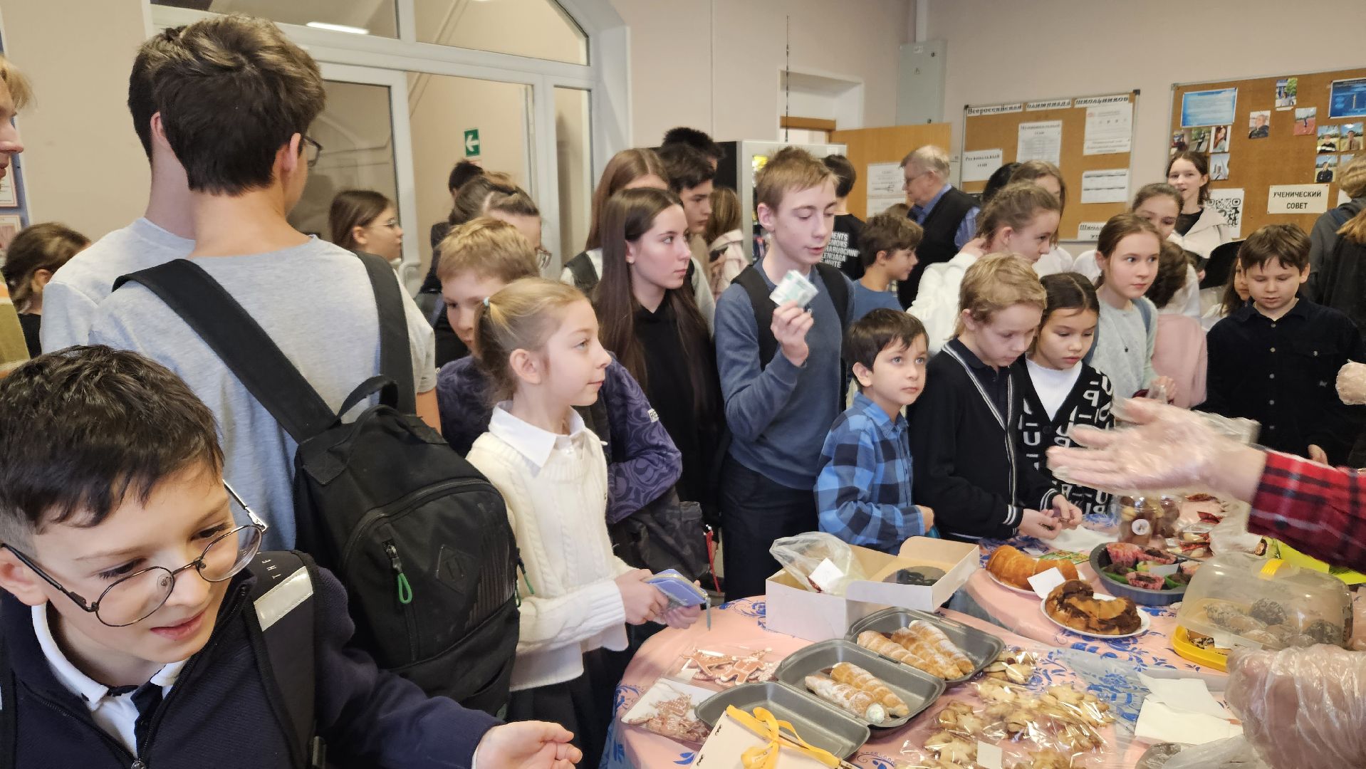 Школа, новогодняя ярмарка, Жуковский,