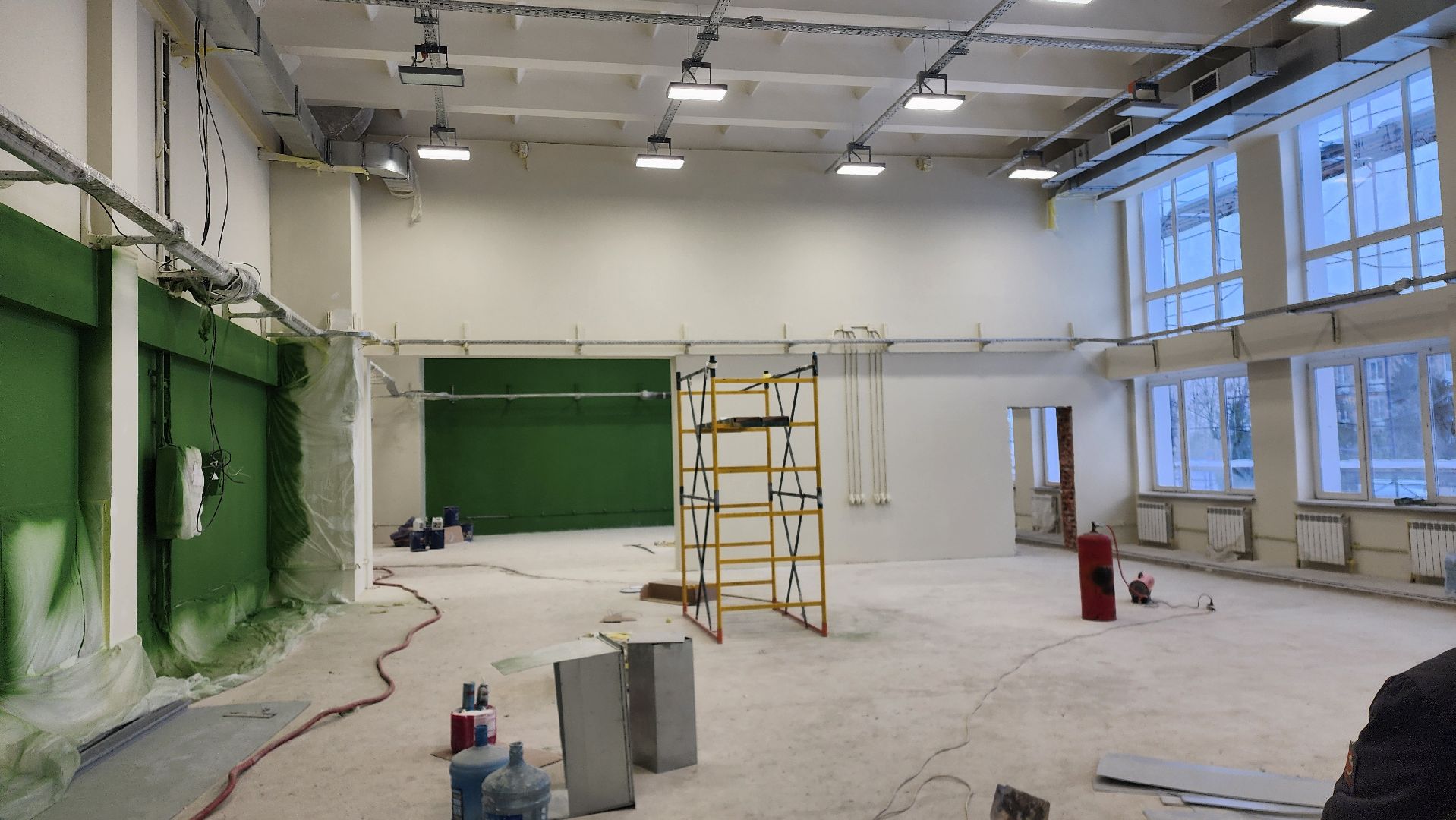 капремонт, ремонт мастерских в адк, Ремонт в автомобильно-дорожном колледже, Вертикалка, Вертикальное видео, Бронницы,