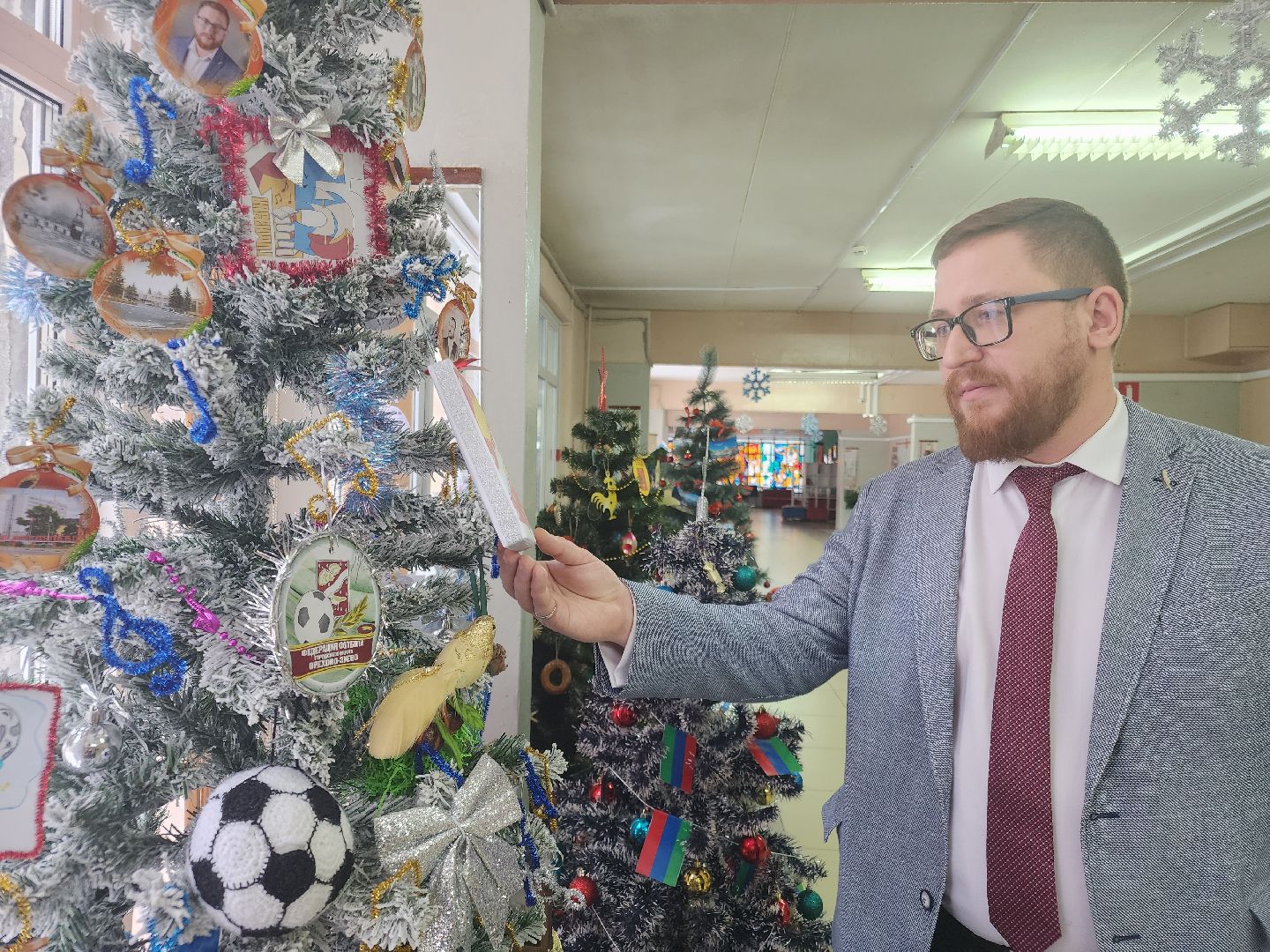 вертикалки, школы, новогоднее оформление, орехово-зуево,