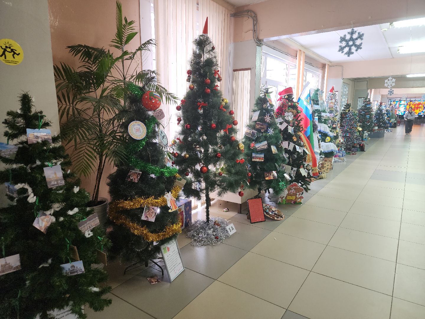 вертикалки, школы, новогоднее оформление, орехово-зуево,