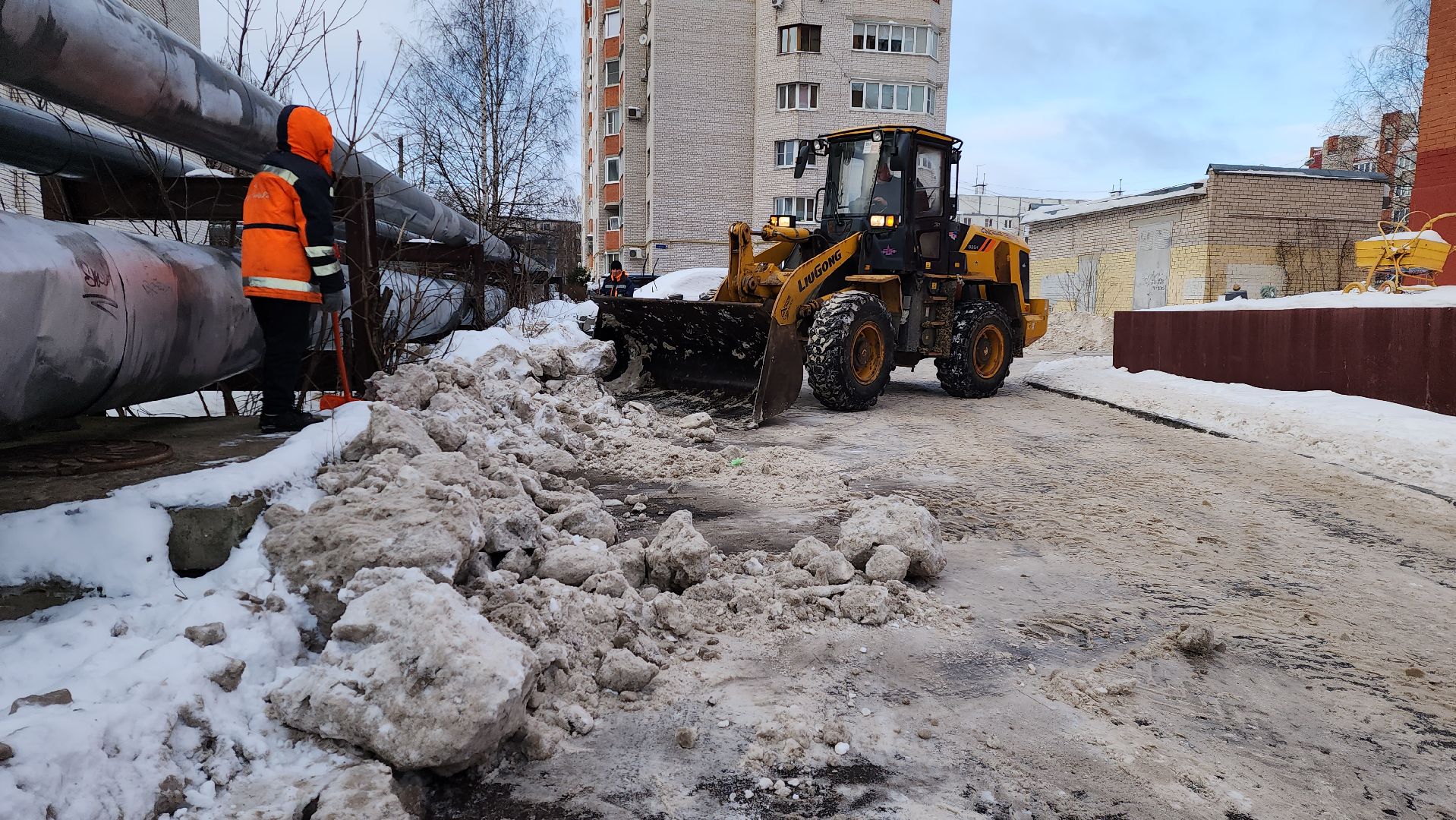 уборка снега, жкх, вывоз снега, истра,вертикалки,