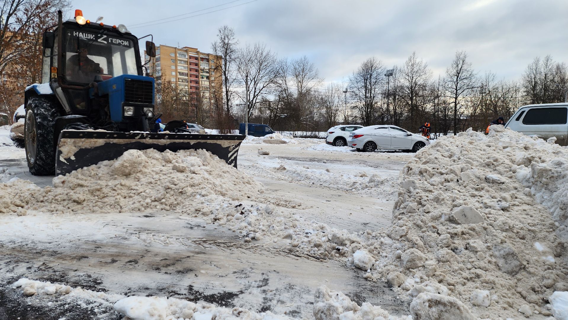 уборка снега, жкх, вывоз снега, истра,вертикалки,