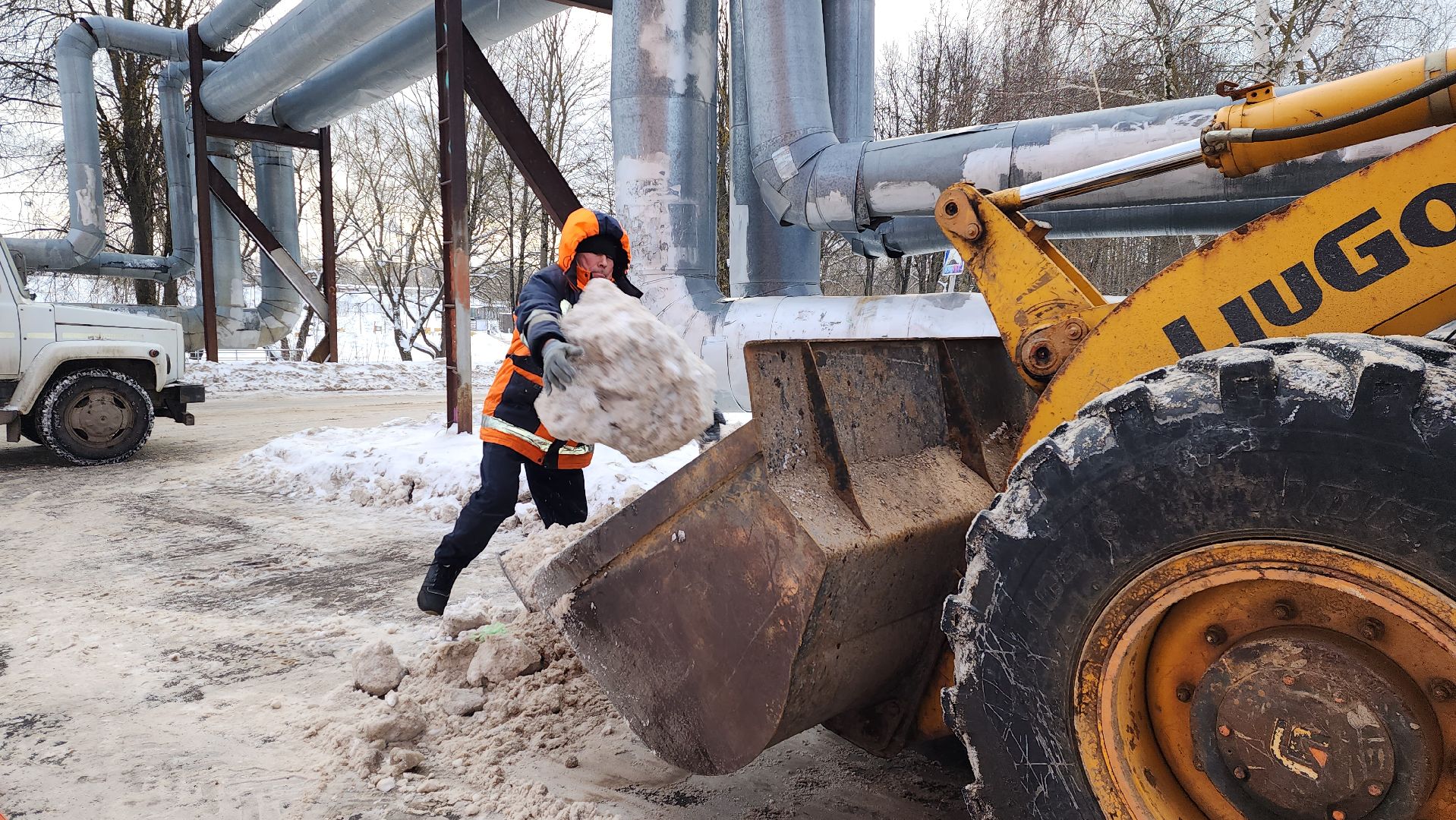 уборка снега, жкх, вывоз снега, истра,вертикалки,