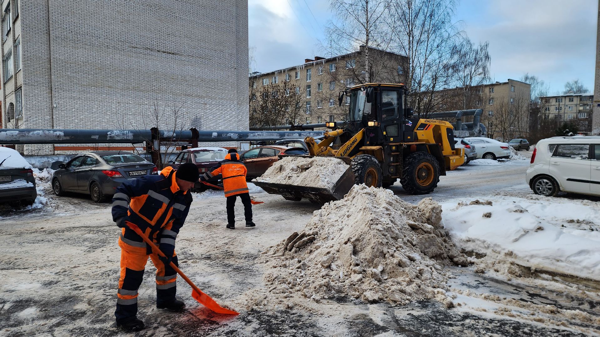 уборка снега, жкх, вывоз снега, истра,вертикалки,
