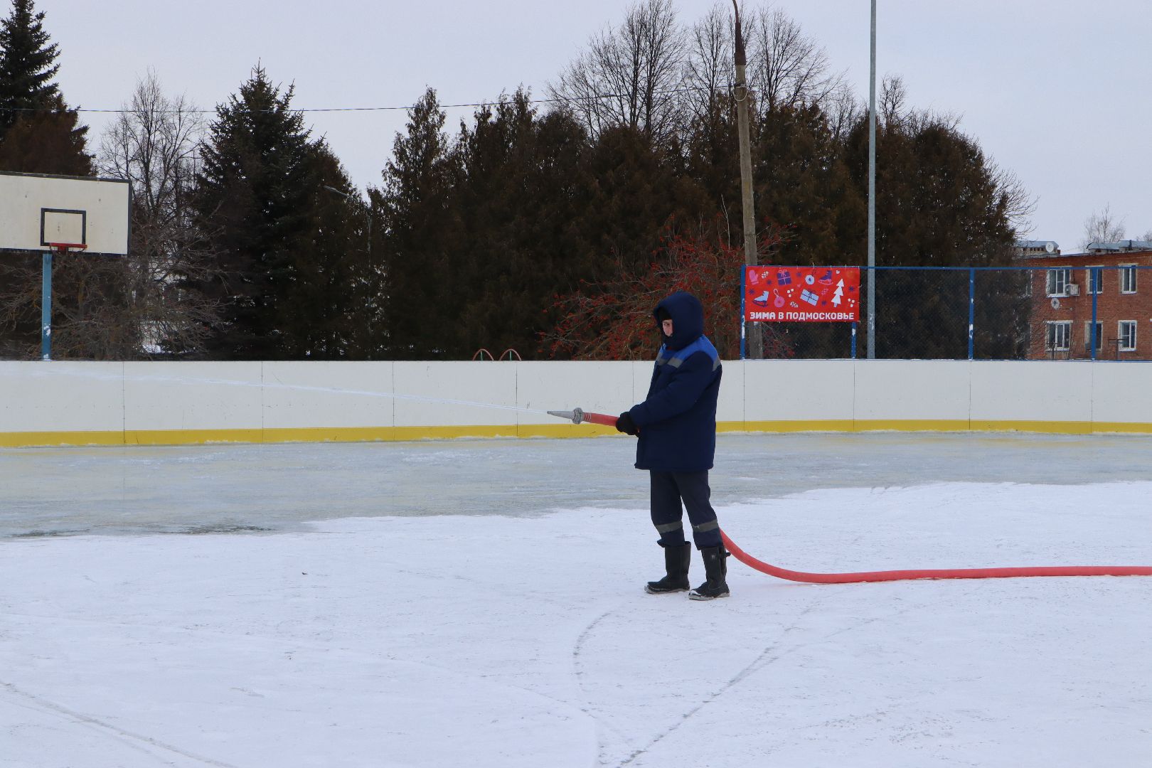 Серебряные Пруды, спорт, Зима в Подмосковье, катки, вертикалки