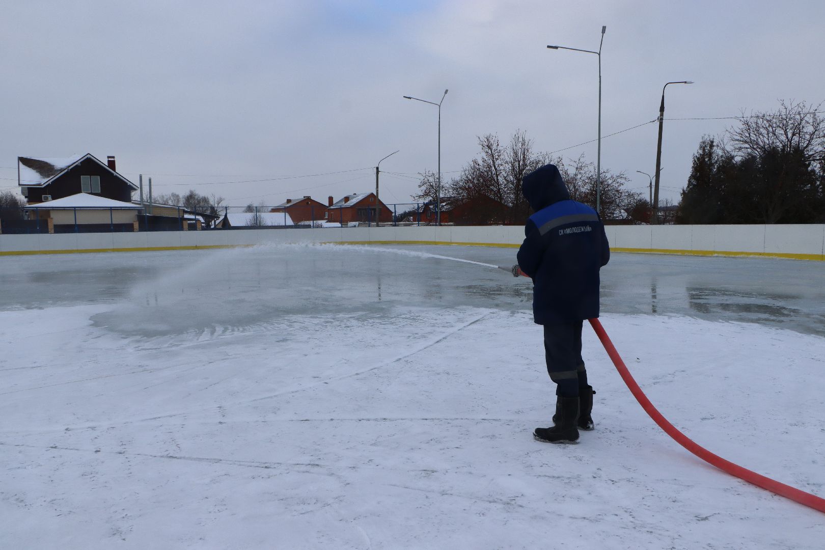 Серебряные Пруды, спорт, Зима в Подмосковье, катки, вертикалки